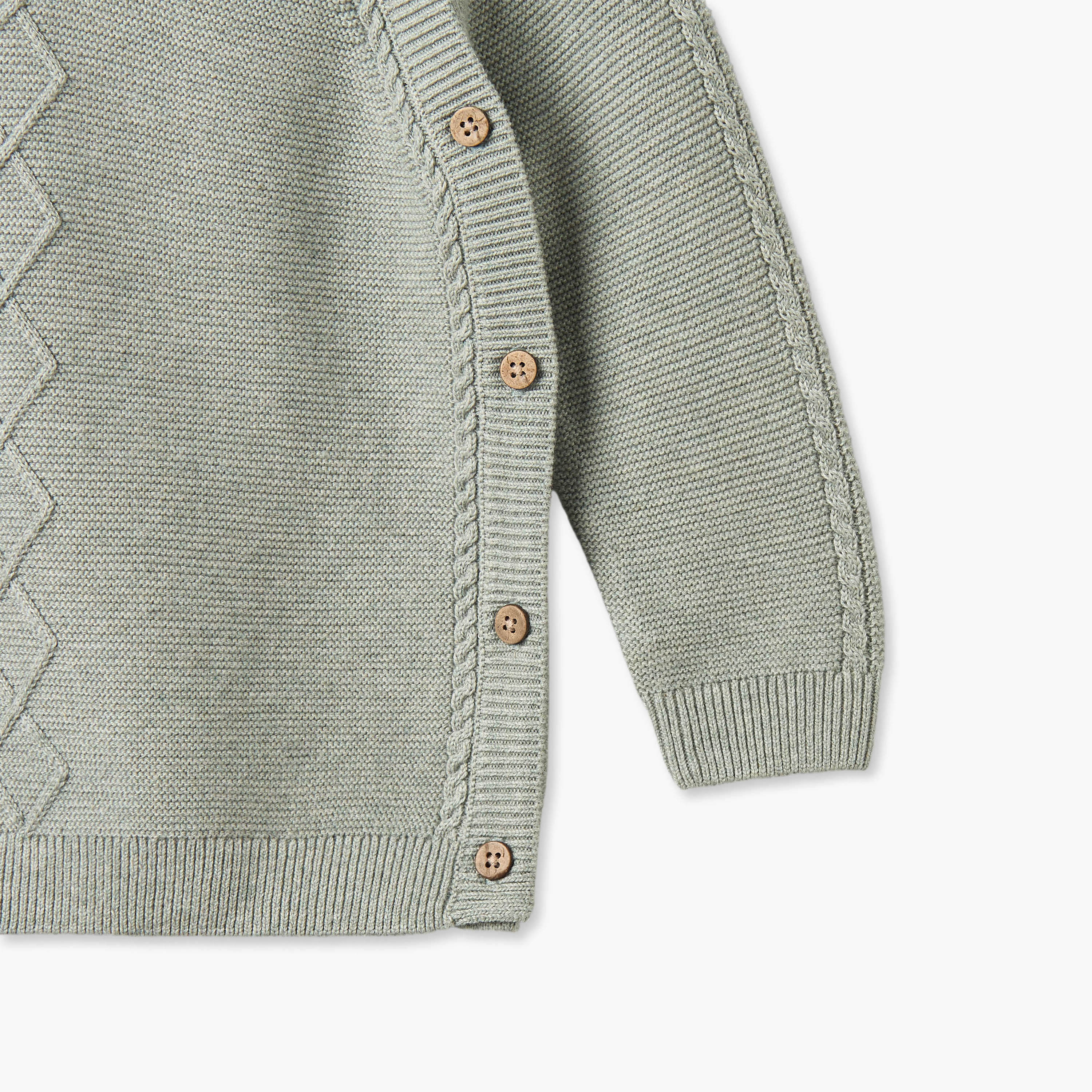 Giggles Crew Neck Long Sleeves Sweater and Joggers Set with Knitted Texture-baby-boys-clothing-winterwear-setsandcoords-image-7
