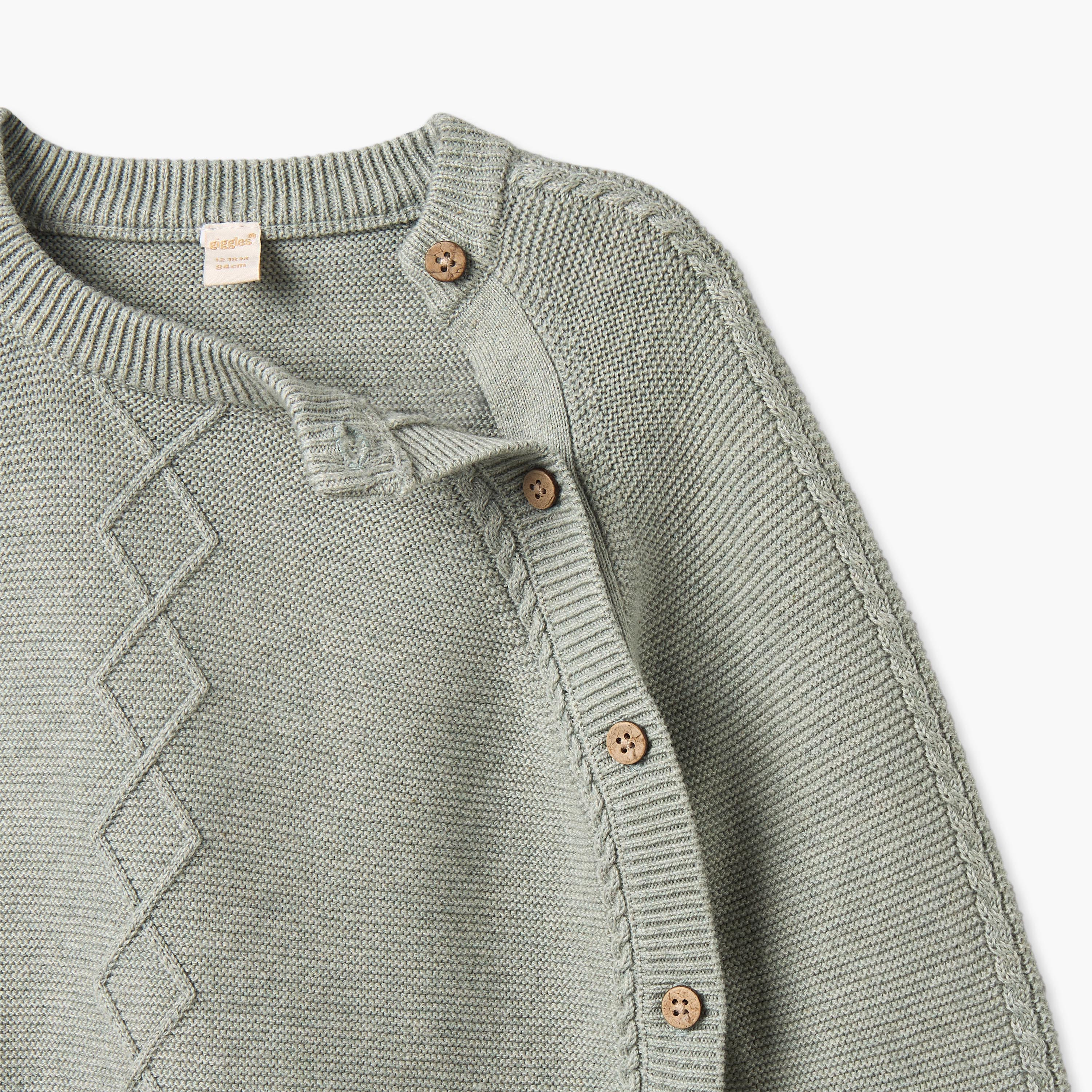 Giggles Crew Neck Long Sleeves Sweater and Joggers Set with Knitted Texture-baby-boys-clothing-winterwear-setsandcoords-image-8
