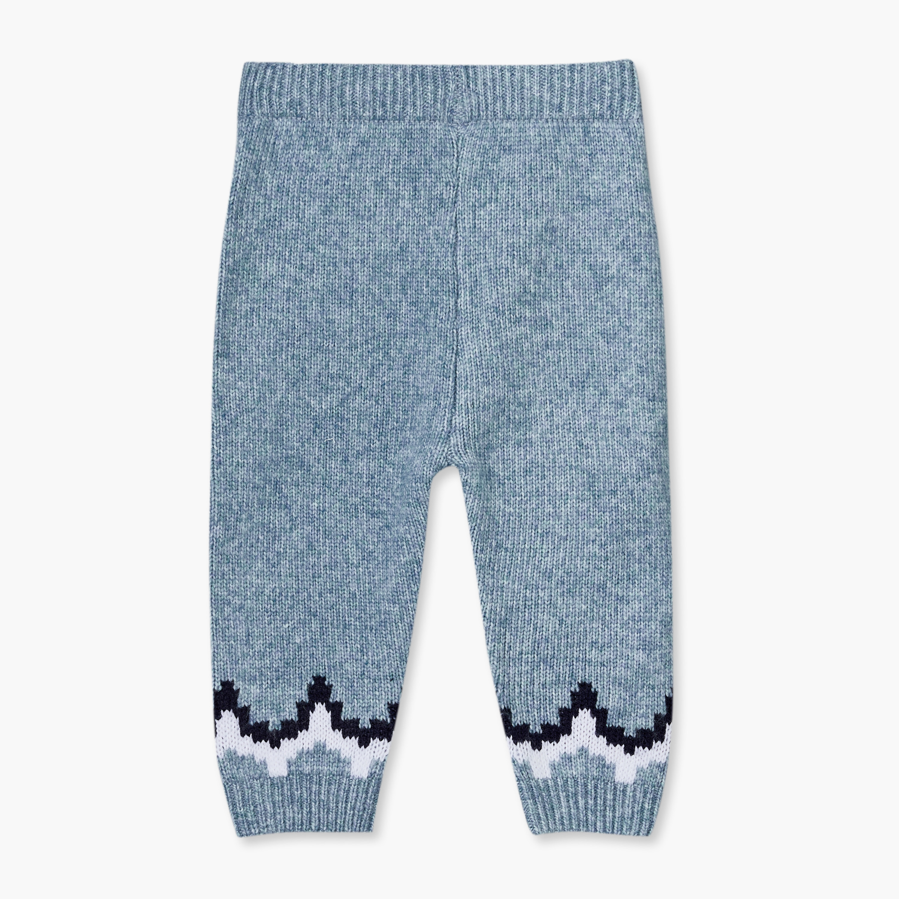 طقم كنزة بأكمام طويلة وبنطلون بتشطيب محبوك من جيجلز-baby-boys-clothing-setsandcoords-image-6
