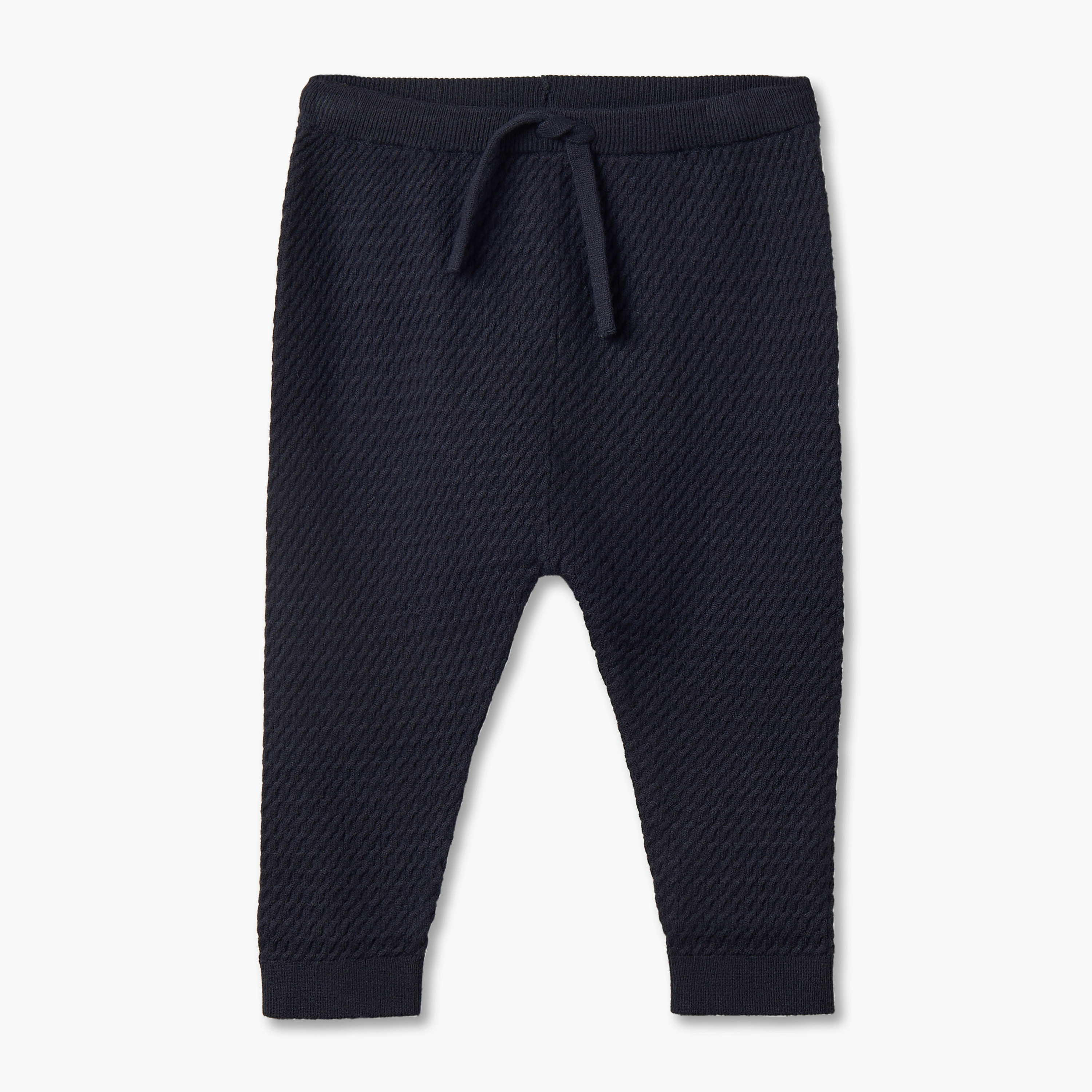 Giggles Collared Long Sleeves Pullover and Joggers Set with Knitted Texture-baby-boys-clothing-setsandcoords-image-4