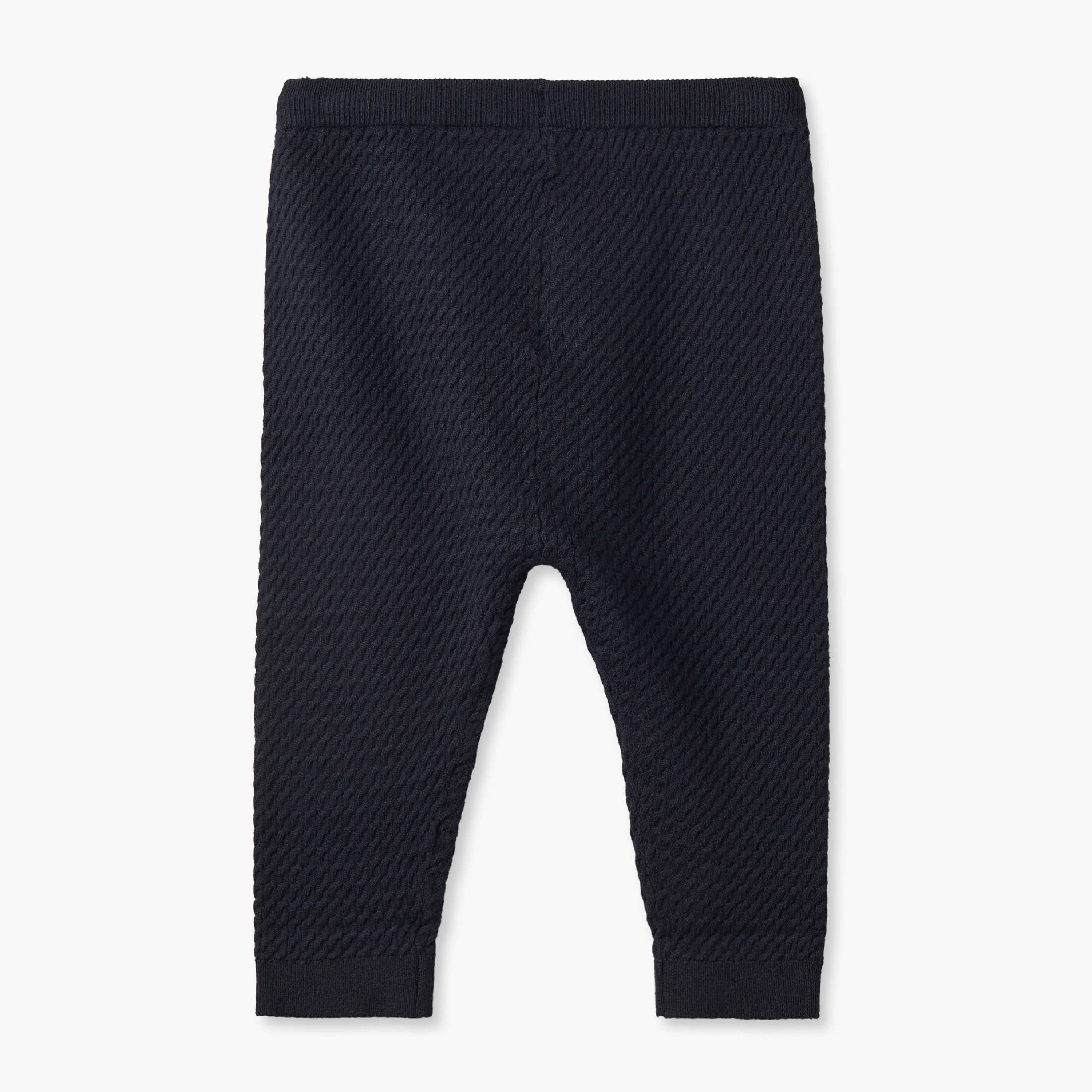 Giggles Collared Long Sleeves Pullover and Joggers Set with Knitted Texture-baby-boys-clothing-setsandcoords-image-6