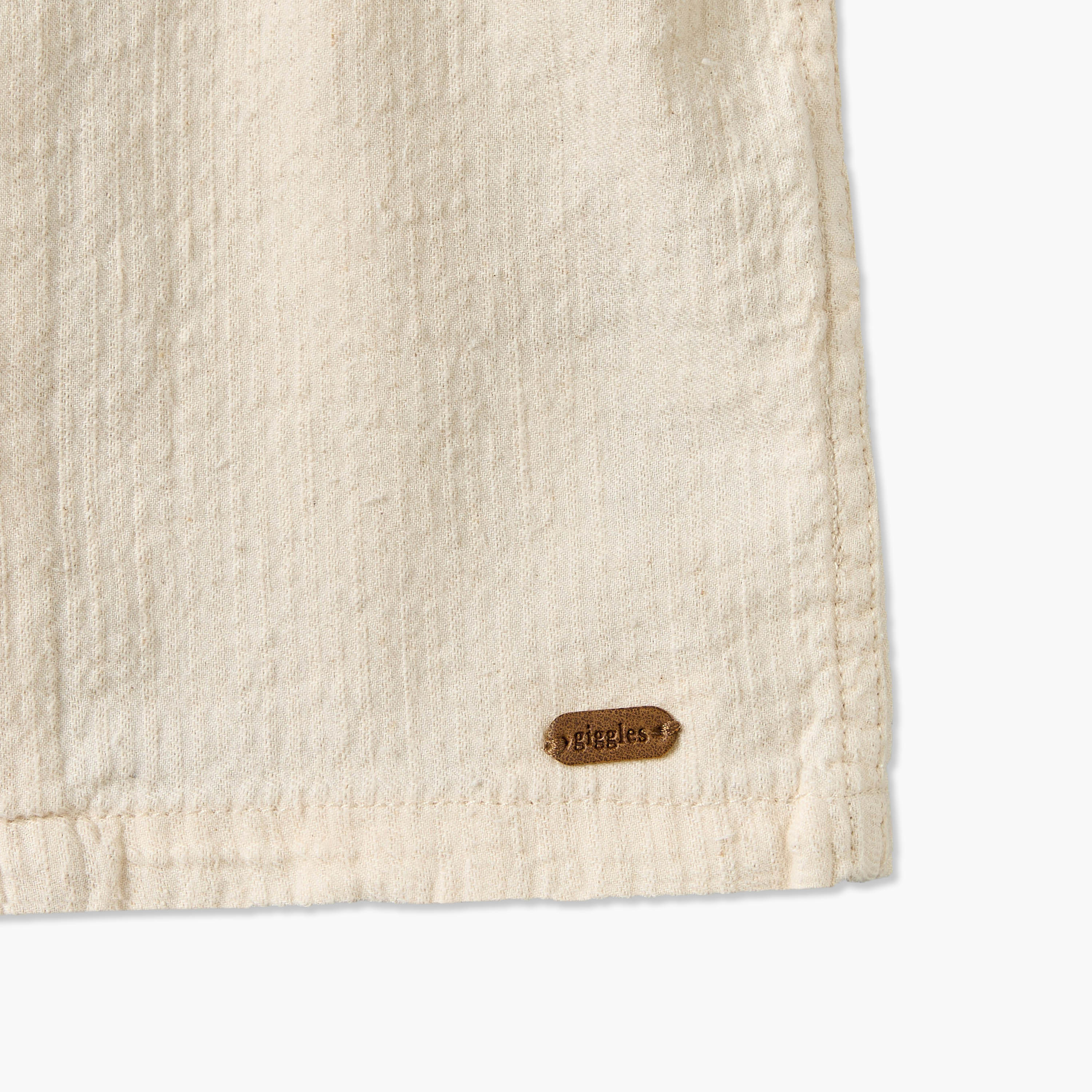 طقم قميص بياقة وأكمام قصيرة وجيب على الصدر وشورت من جيجلز-baby-boys-clothing-setsandcoords-image-8