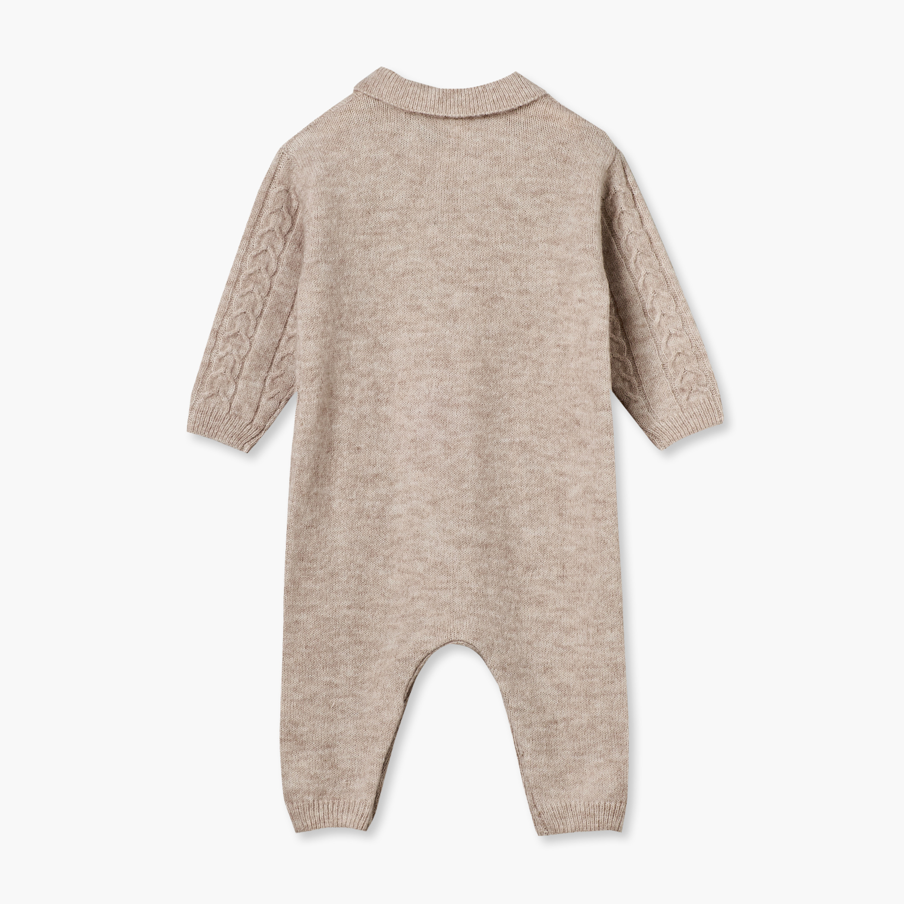 Giggles Collared Long Sleeves Sleepsuit with Button Placket-baby-boys-clothing-rompers-image-3