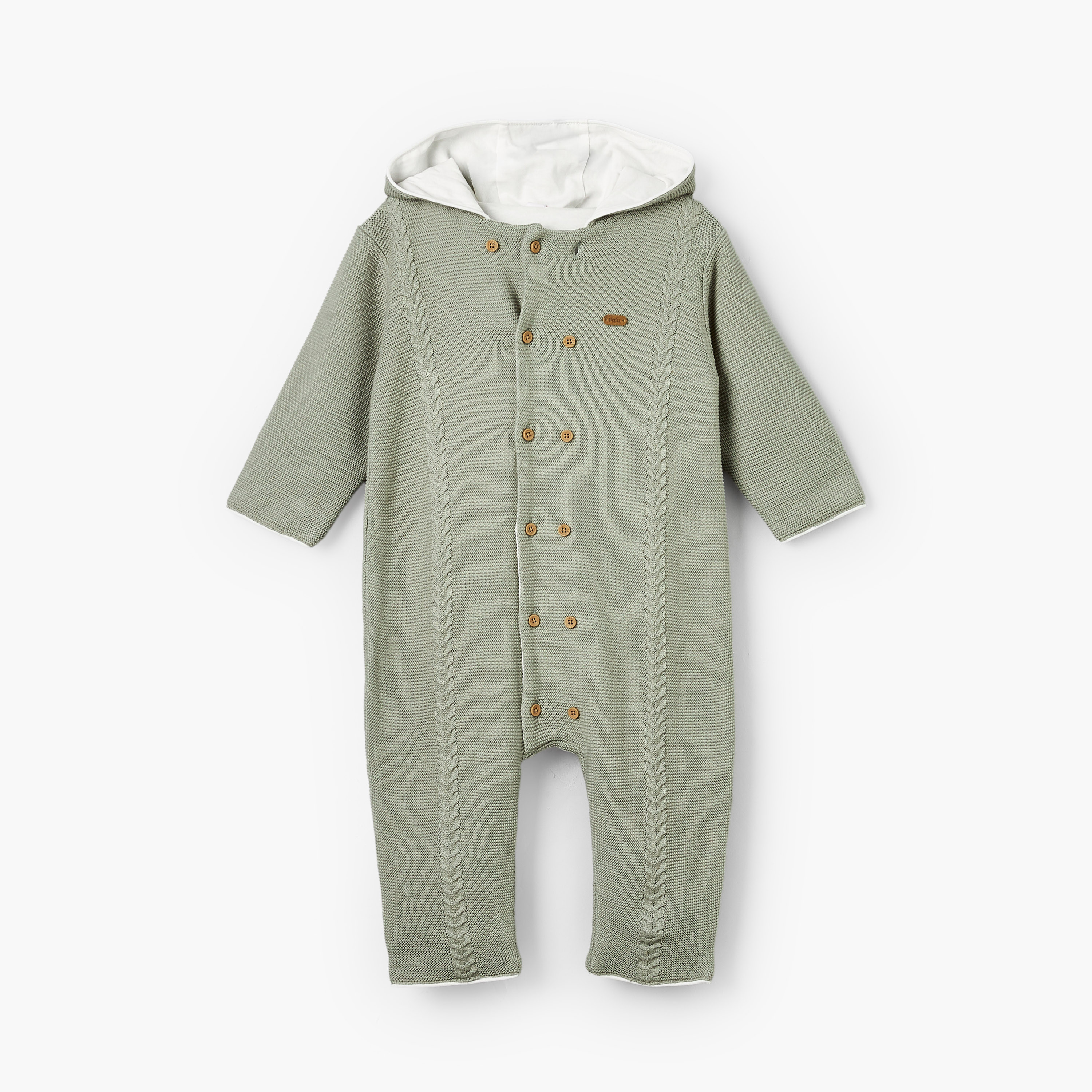 رومبير بغطاء رأس وبأكمام طويلة وأزرار كبس من جيجلز-baby-boys-clothing-rompers-image-2