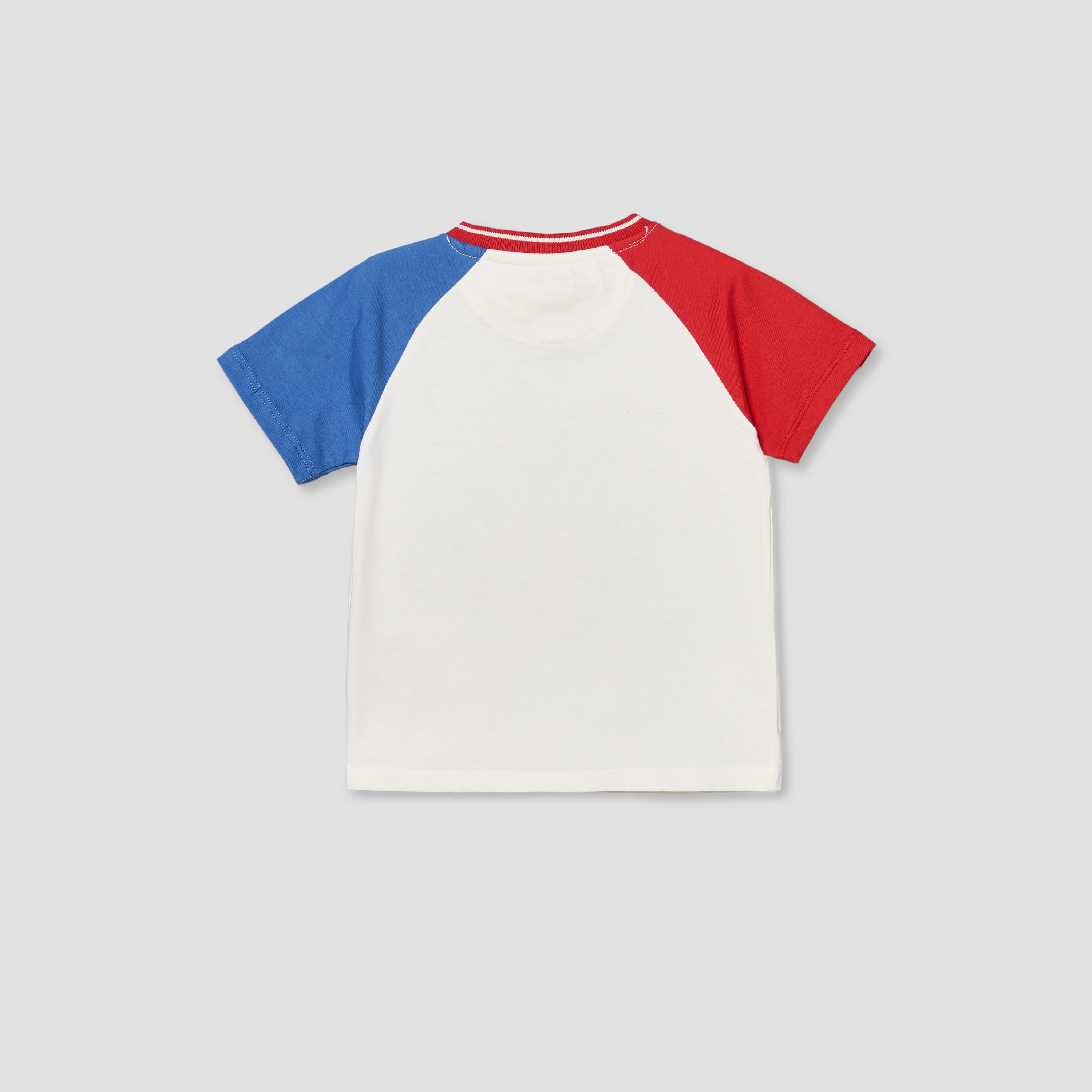 Lee Cooper Crew Neck Short Sleeves T-shirt with Embroidery-baby-boys-clothing-tshirtsandpolos-image-2