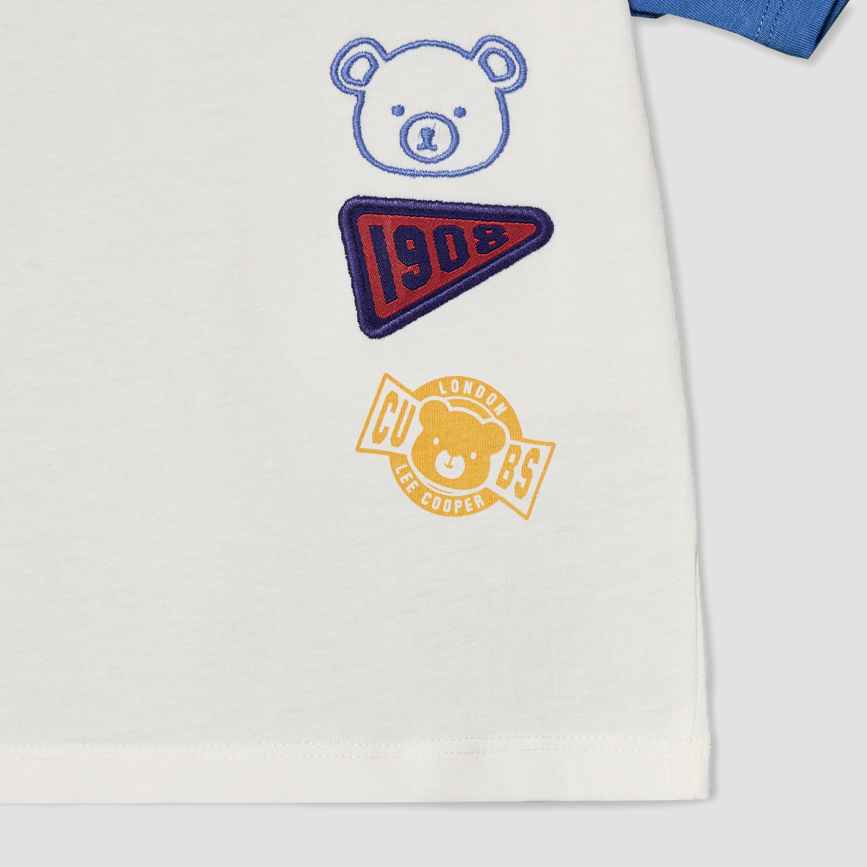 Lee Cooper Crew Neck Short Sleeves T-shirt with Embroidery-baby-boys-clothing-tshirtsandpolos-image-4