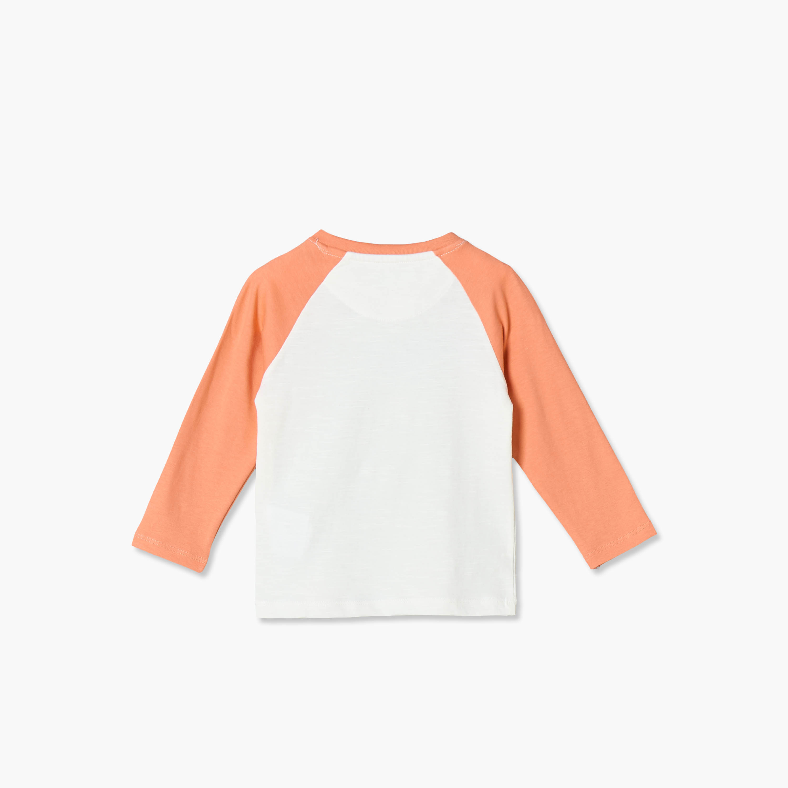 Lee Cooper Crew Neck Long Sleeves T-shirt with Print-baby-boys-clothing-tshirtsandpolos-image-2