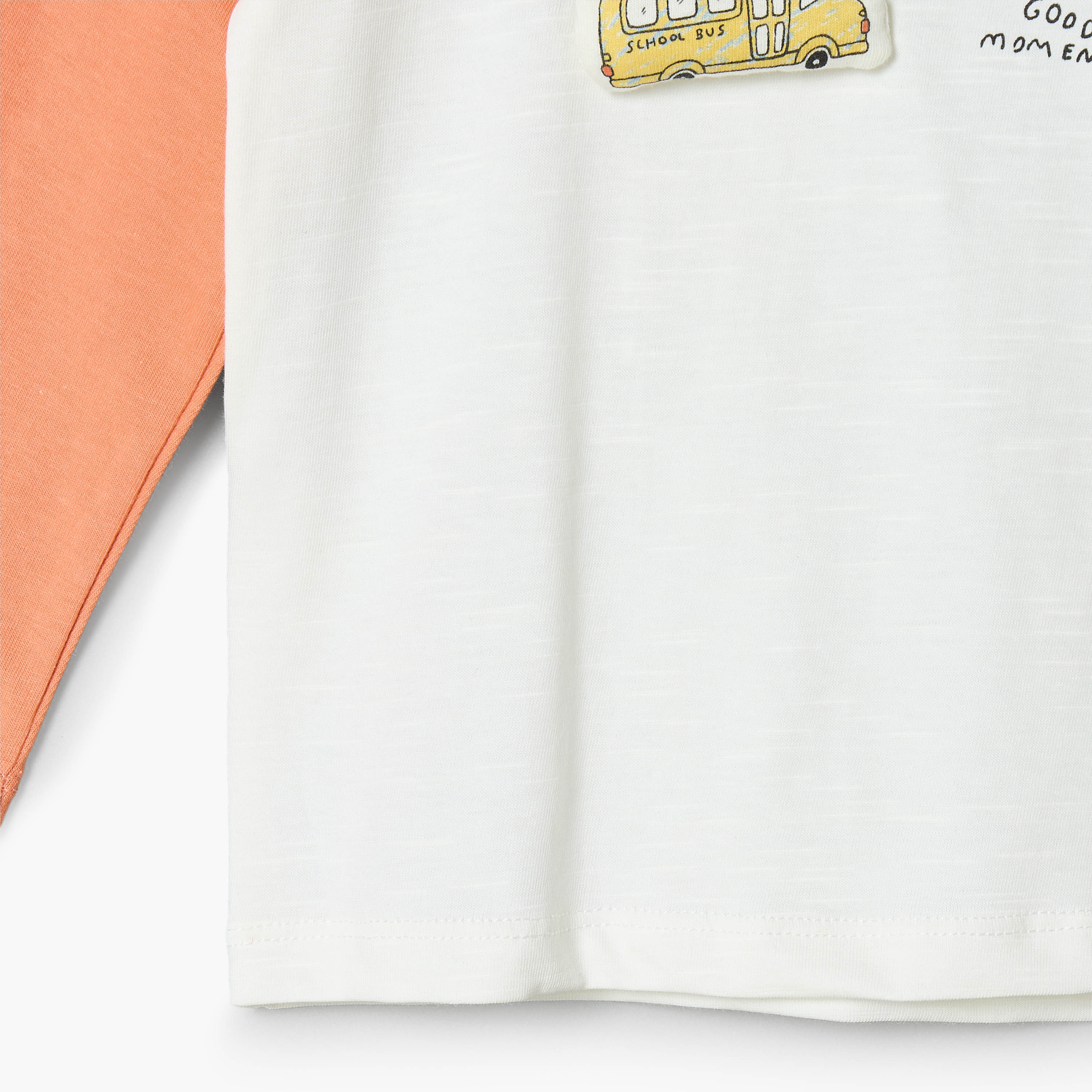 Lee Cooper Crew Neck Long Sleeves T-shirt with Print-baby-boys-clothing-tshirtsandpolos-image-4