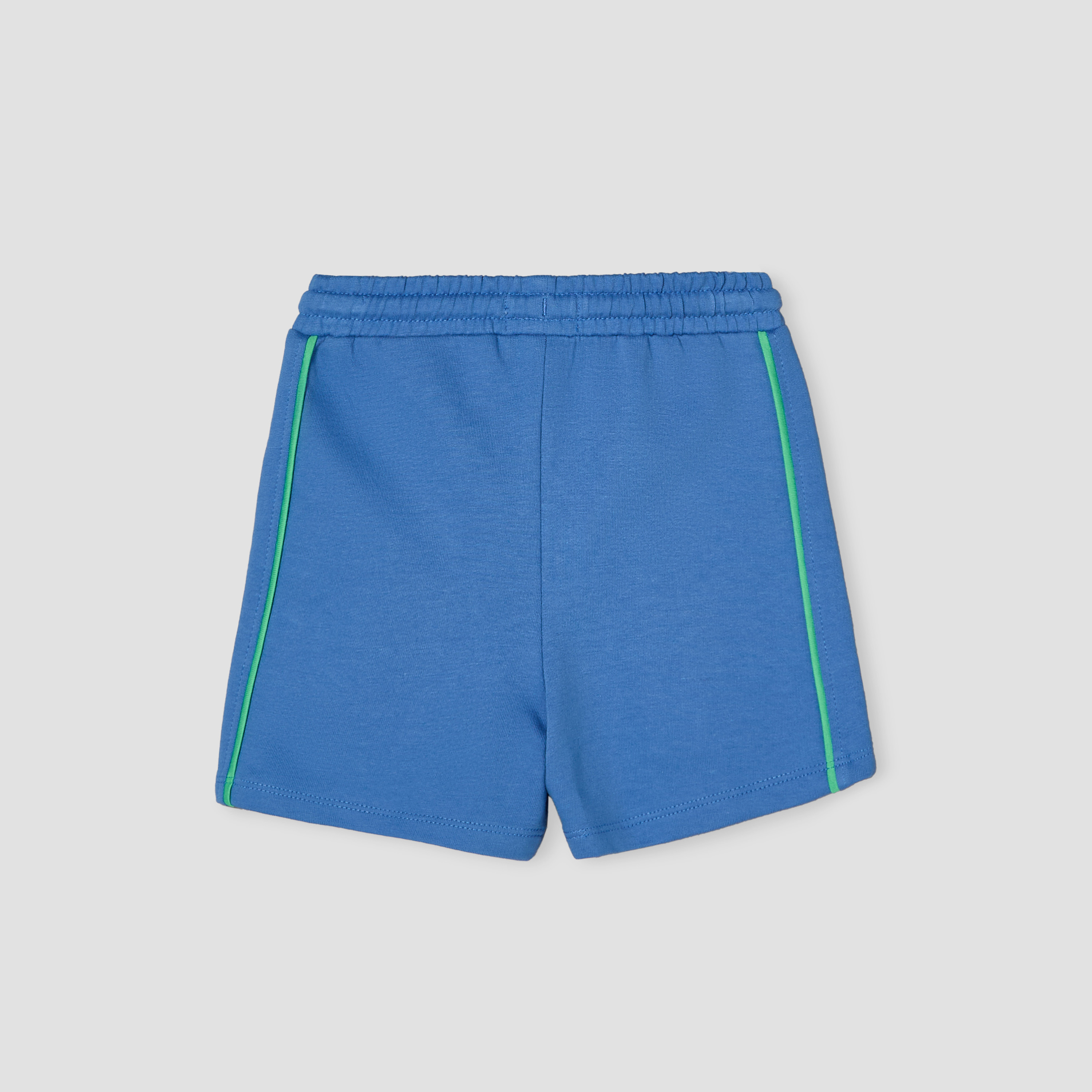 طقم تيشيرت بياقة دائرية وأكمام قصيرة مع شورت بطبعة دب تيدي من لي كوبر-baby-boys-clothing-setsandcoords-image-5