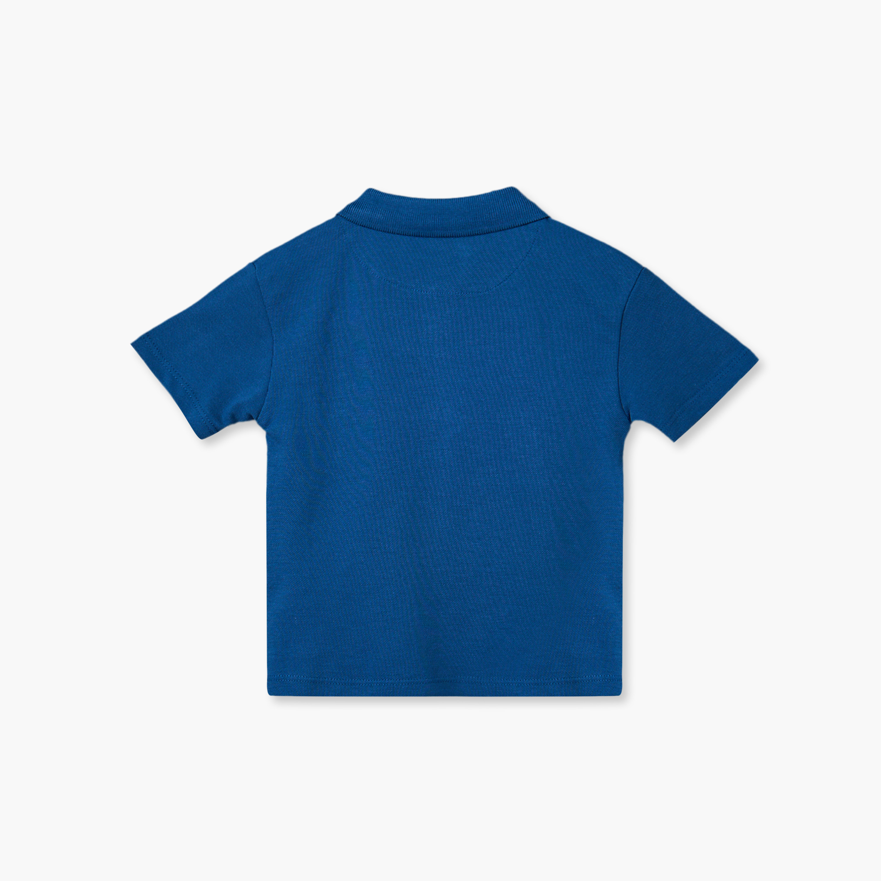 Lee Cooper Collared Short Sleeves Polo T-shirt and Denim Shorts Set with Applique-baby-boys-clothing-setsandcoords-image-5