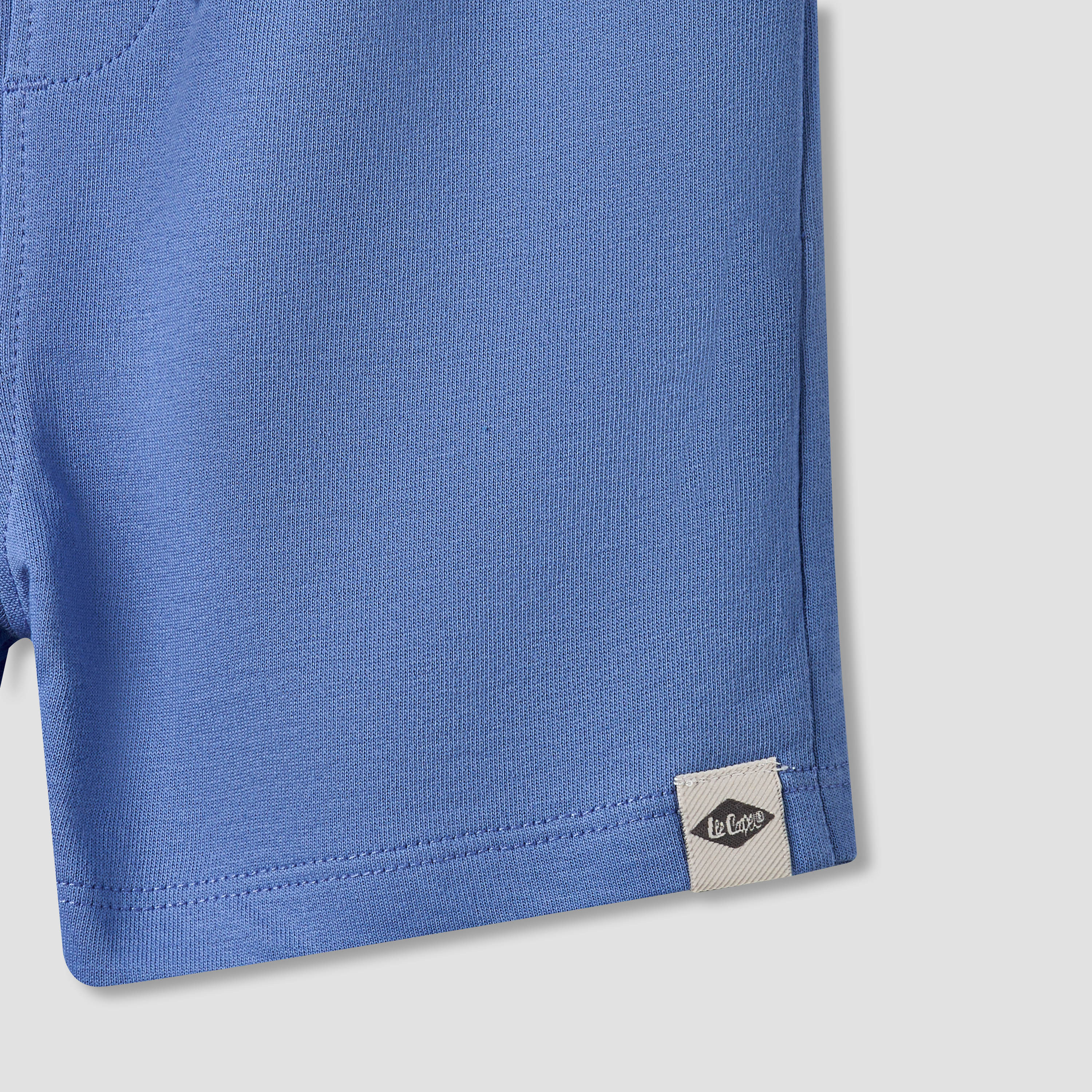 Lee Cooper Crew Neck Short Sleeves T-shirt and Shorts Set with Graphic Print-baby-boys-clothing-setsandcoords-image-10