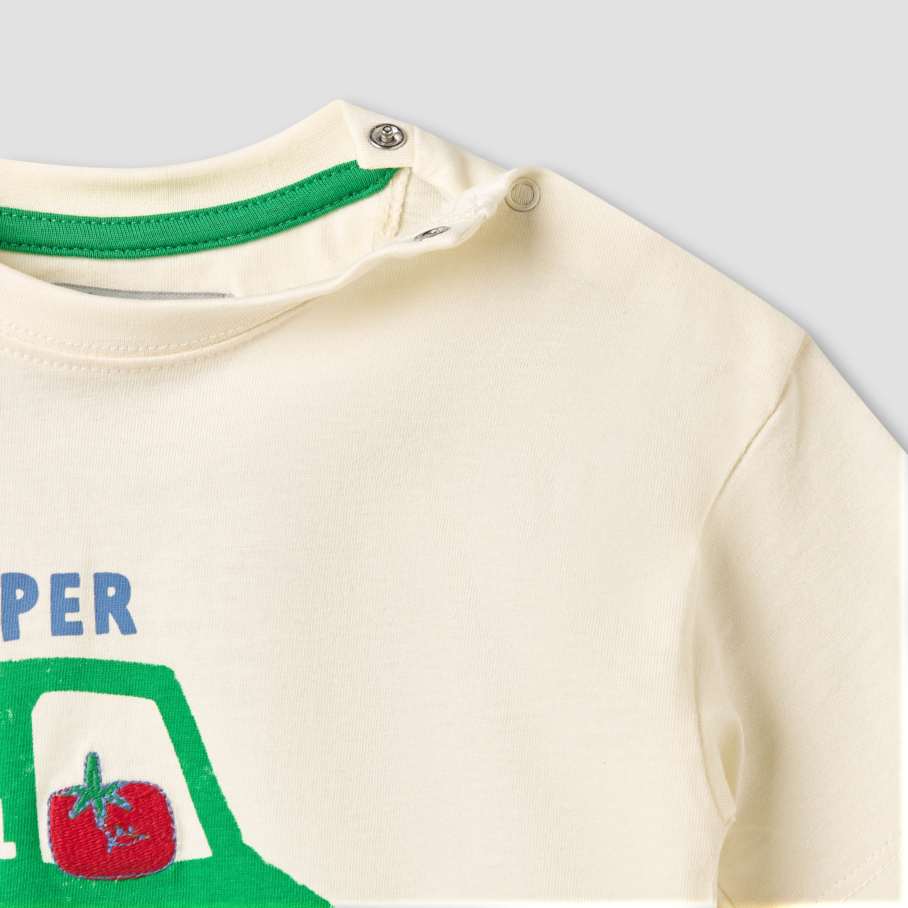 Lee Cooper Crew Neck Short Sleeves T-shirt and Shorts Set with Graphic Print-baby-boys-clothing-setsandcoords-image-7