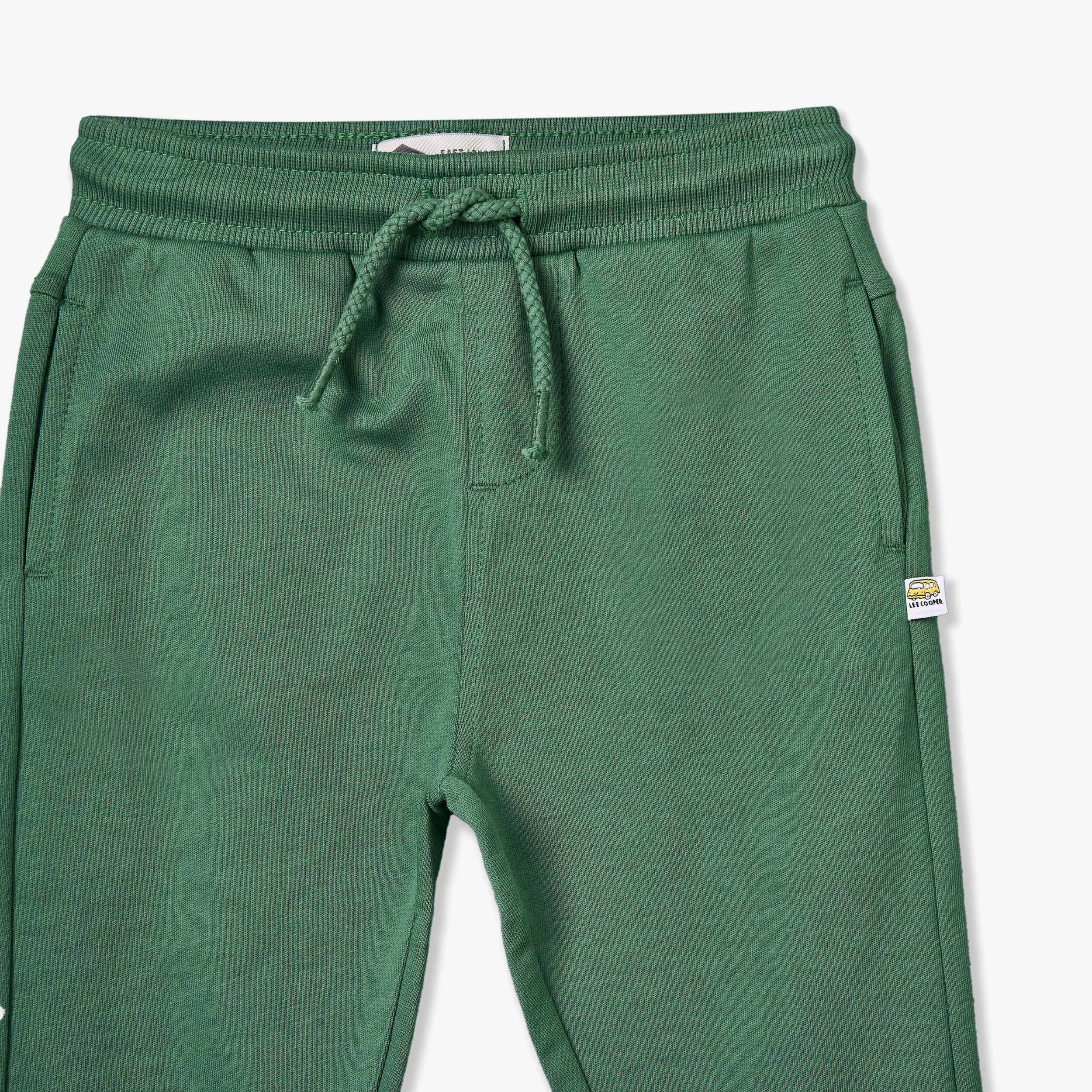 Lee Cooper Round Neck Long Sleeves Sweatshirt and Joggers Set with Graphic Print-baby-boys-clothing-setsandcoords-image-9