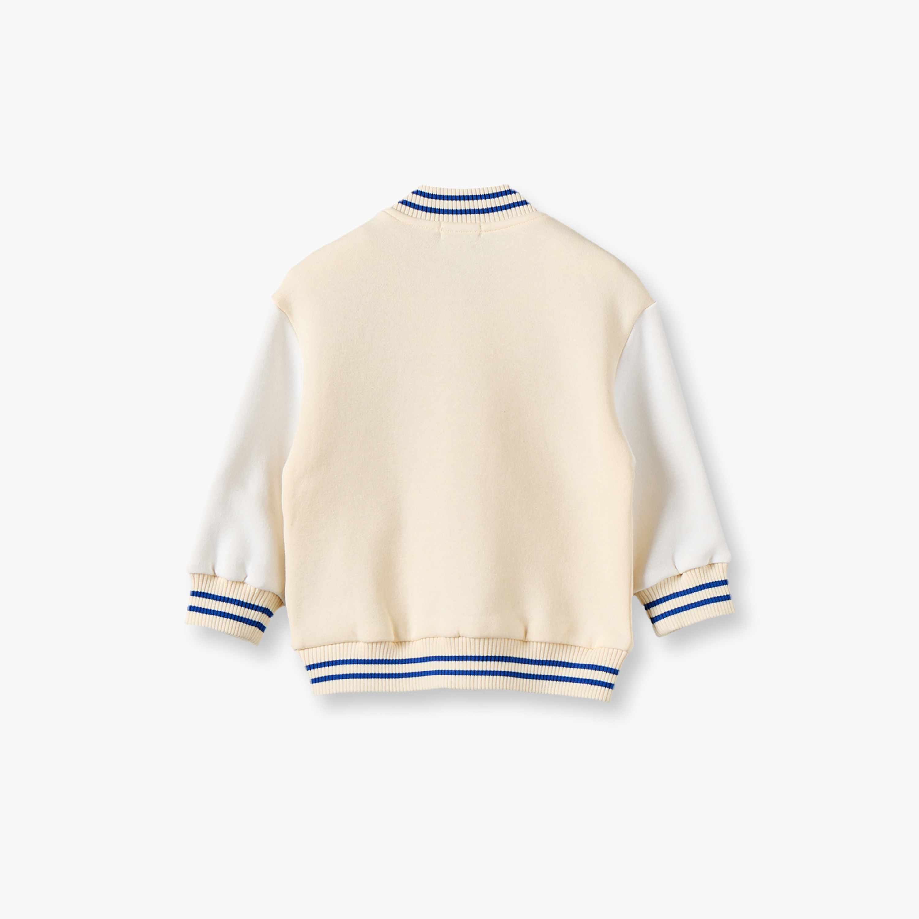 Lee Cooper Mandarin Collar Long Sleeves Jacket and Joggers Set with Varsity Embroidery-baby-boys-clothing-setsandcoords-image-5