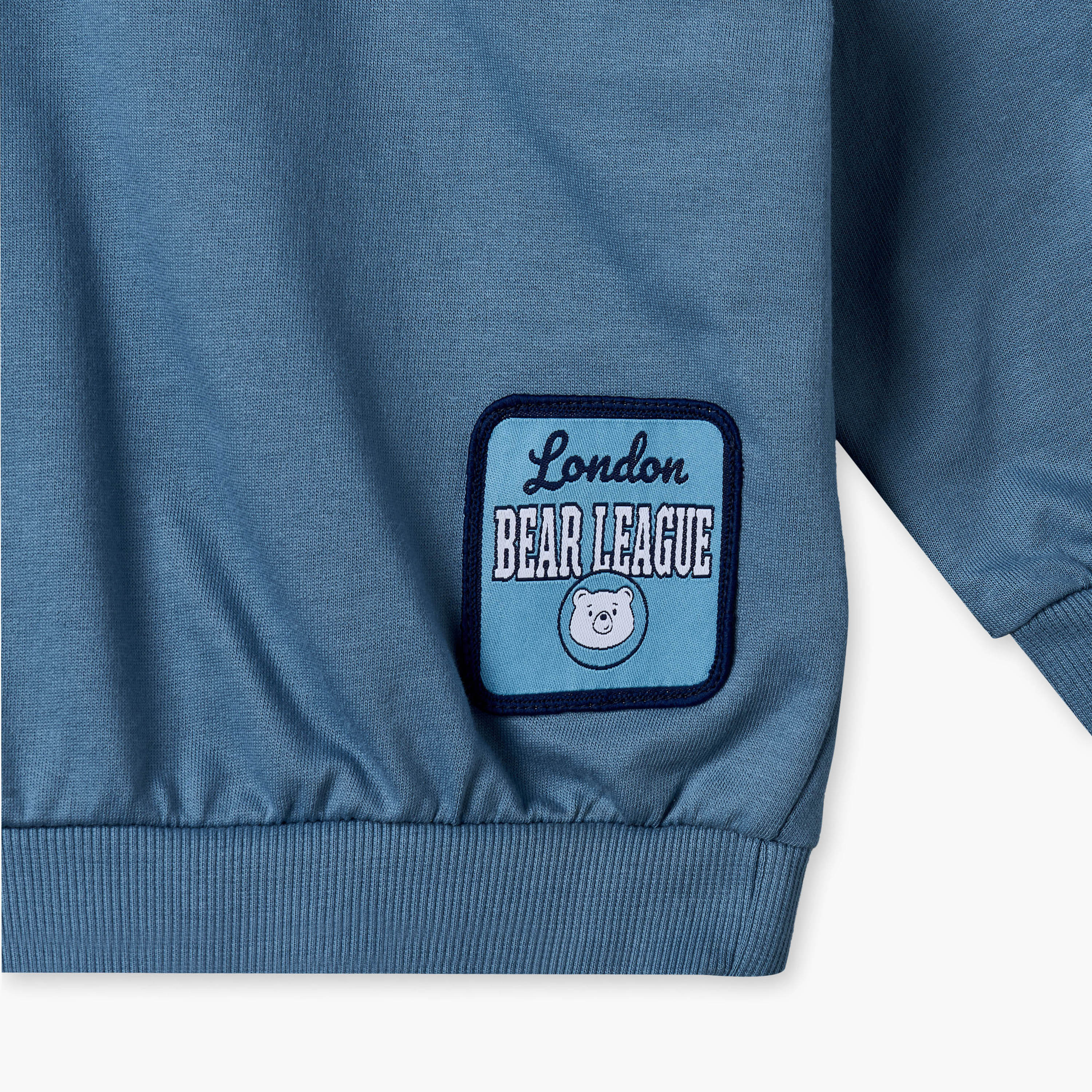 Lee Cooper Crew Neck Long Sleeves Sweatshirt and Joggers Set with Bear Applique-baby-boys-clothing-winterwear-setsandcoords-image-7