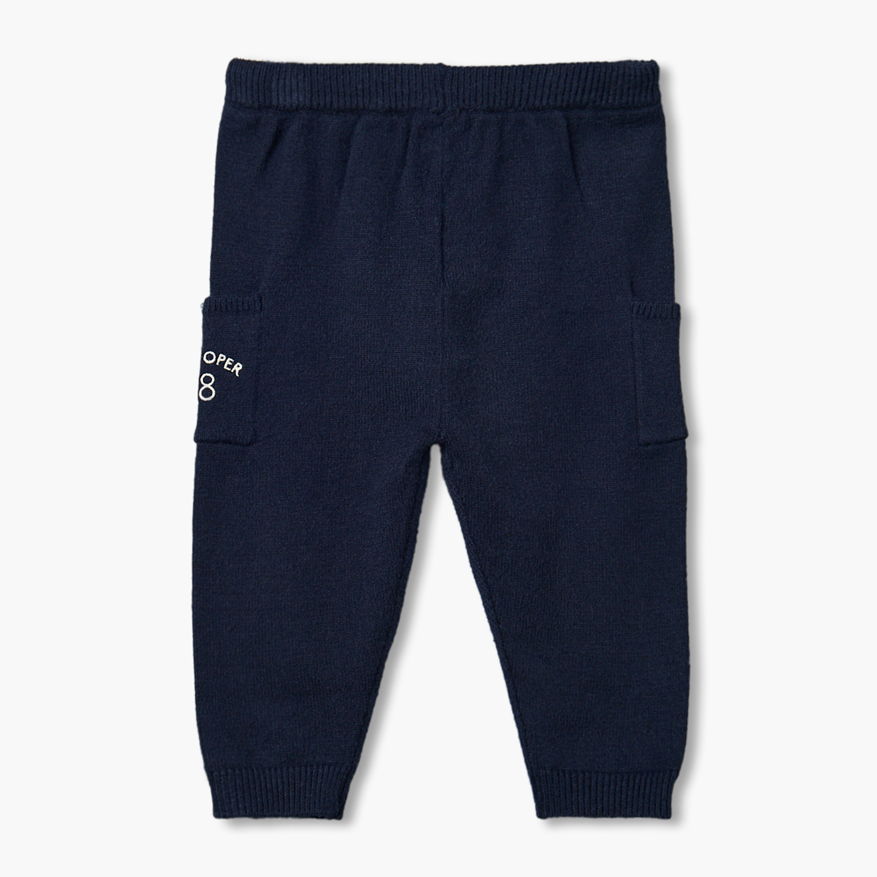 Lee Cooper Collared Long Sleeves Sweater and Joggers Set with Stripes-baby-boys-clothing-setsandcoords-image-6