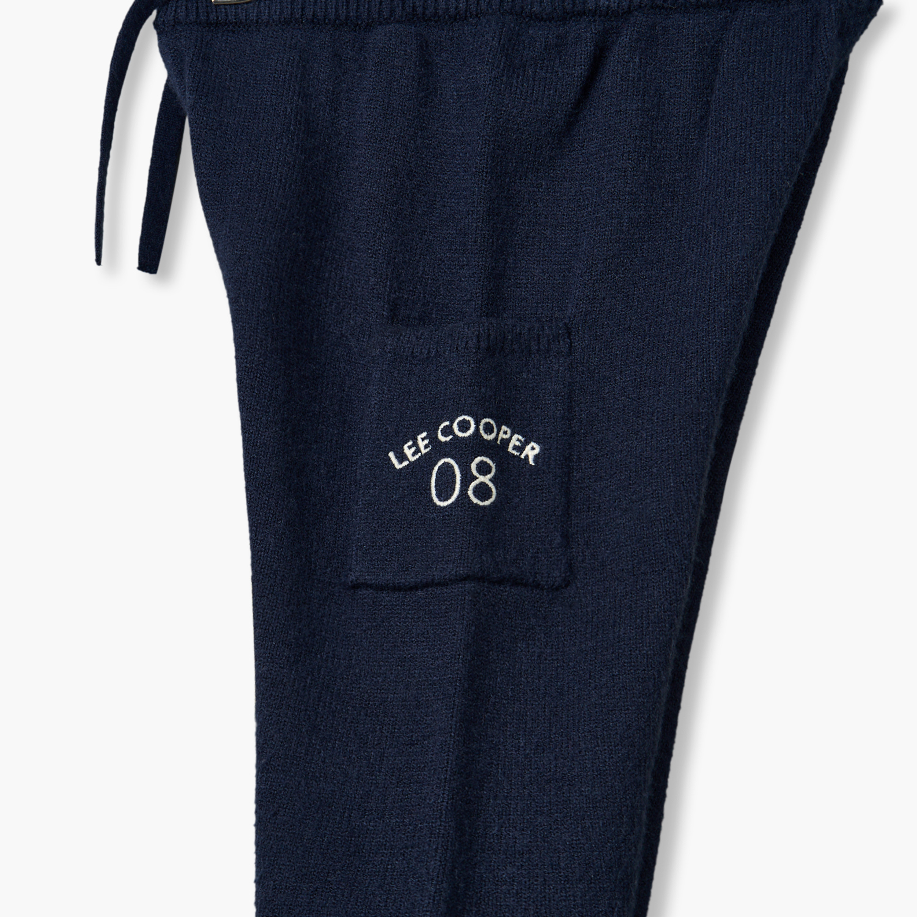 Lee Cooper Collared Long Sleeves Sweater and Joggers Set with Stripes-baby-boys-clothing-setsandcoords-image-9