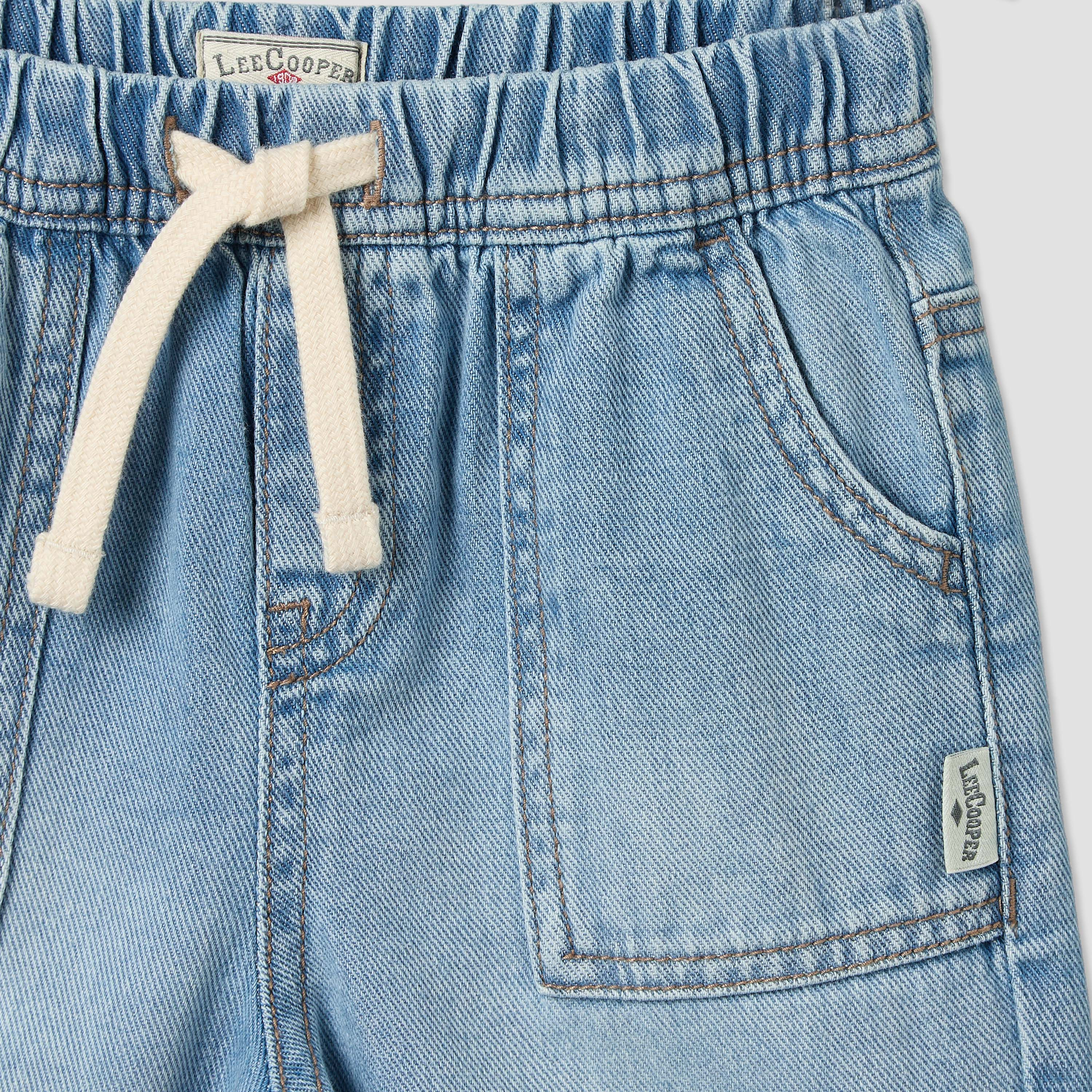 Lee Cooper Mid-Rise Jeans with Pockets-baby-boys-clothing-bottoms-jeans-image-4