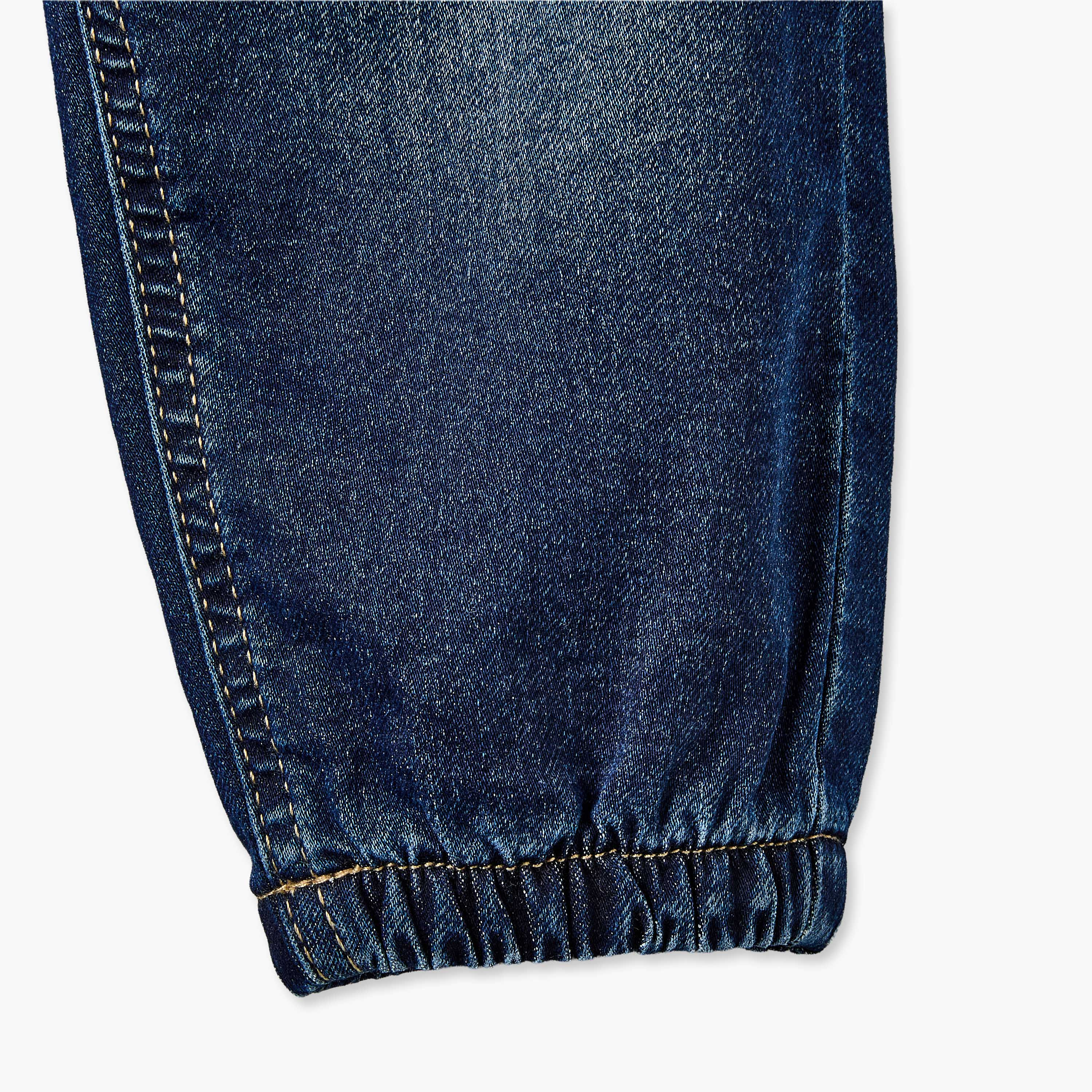 بنطلون جينز بخصر مطاطي وجيوب من لي كوبر-baby-boys-clothing-bottoms-jeans-image-5