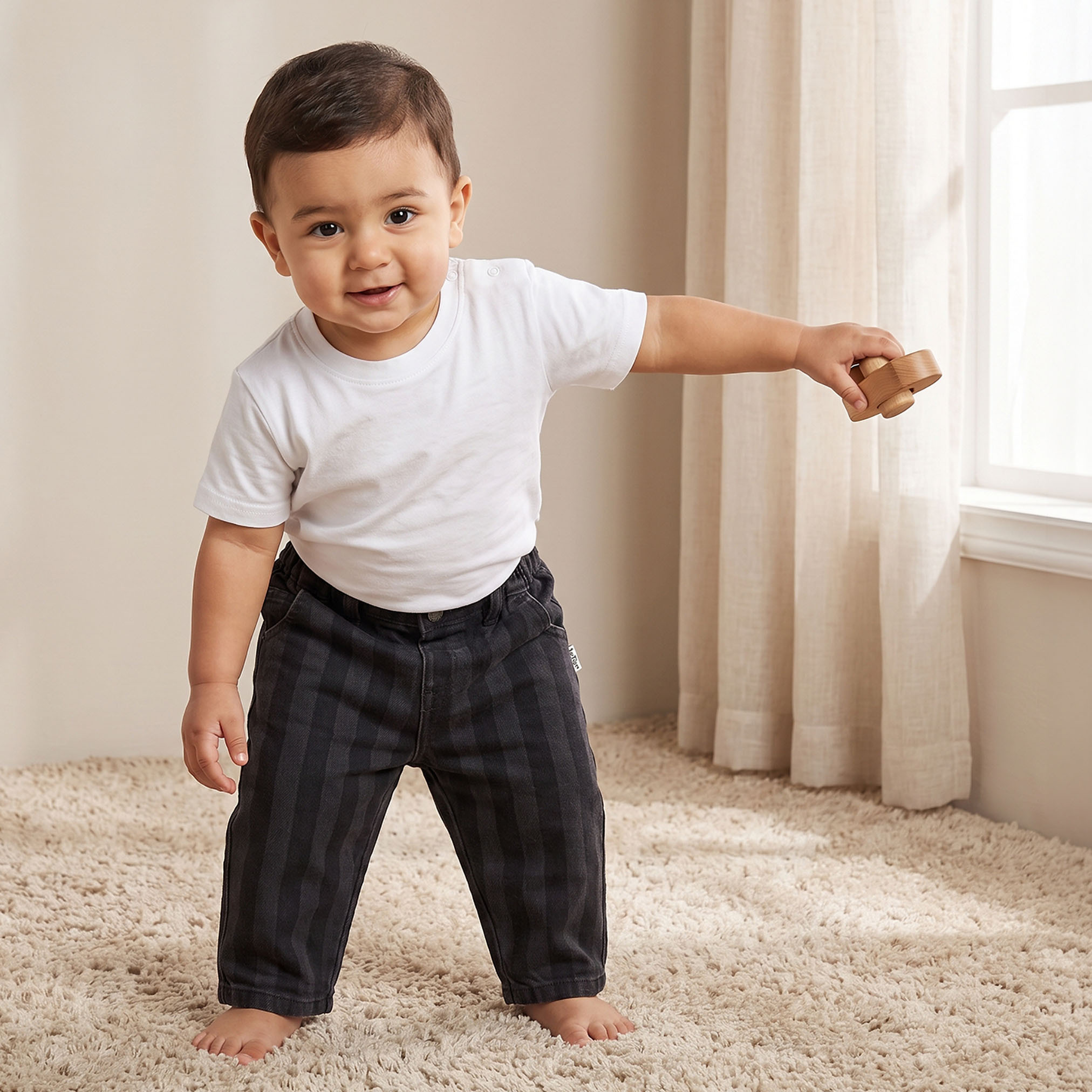 بنطلون جينز مخطط من لي كوبر-baby-boys-clothing-bottoms-jeans-image-1