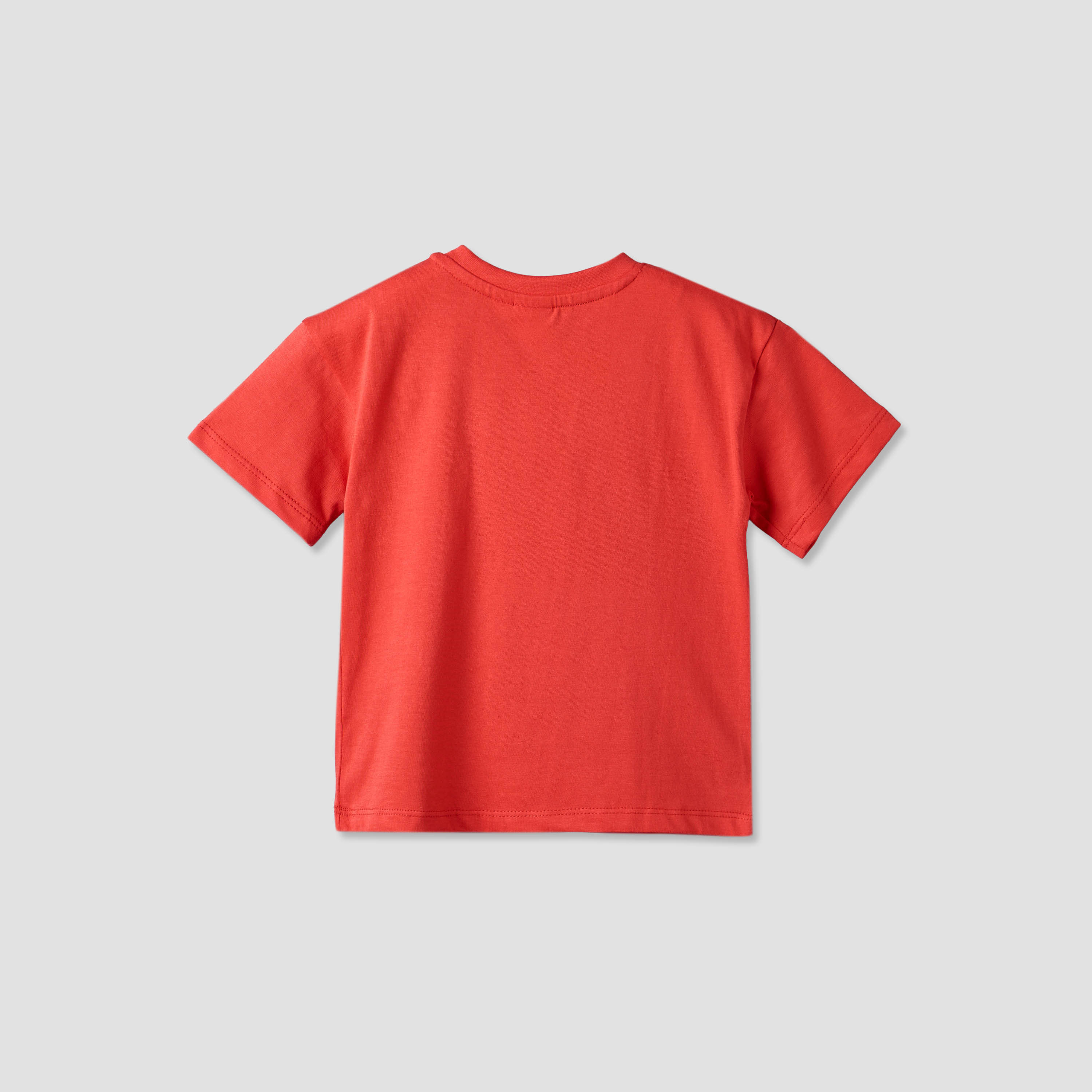 Disney Crew Neck Short Sleeves T-shirt with Mickey Mouse Print-baby-boys-clothing-tshirtsandpolos-image-2