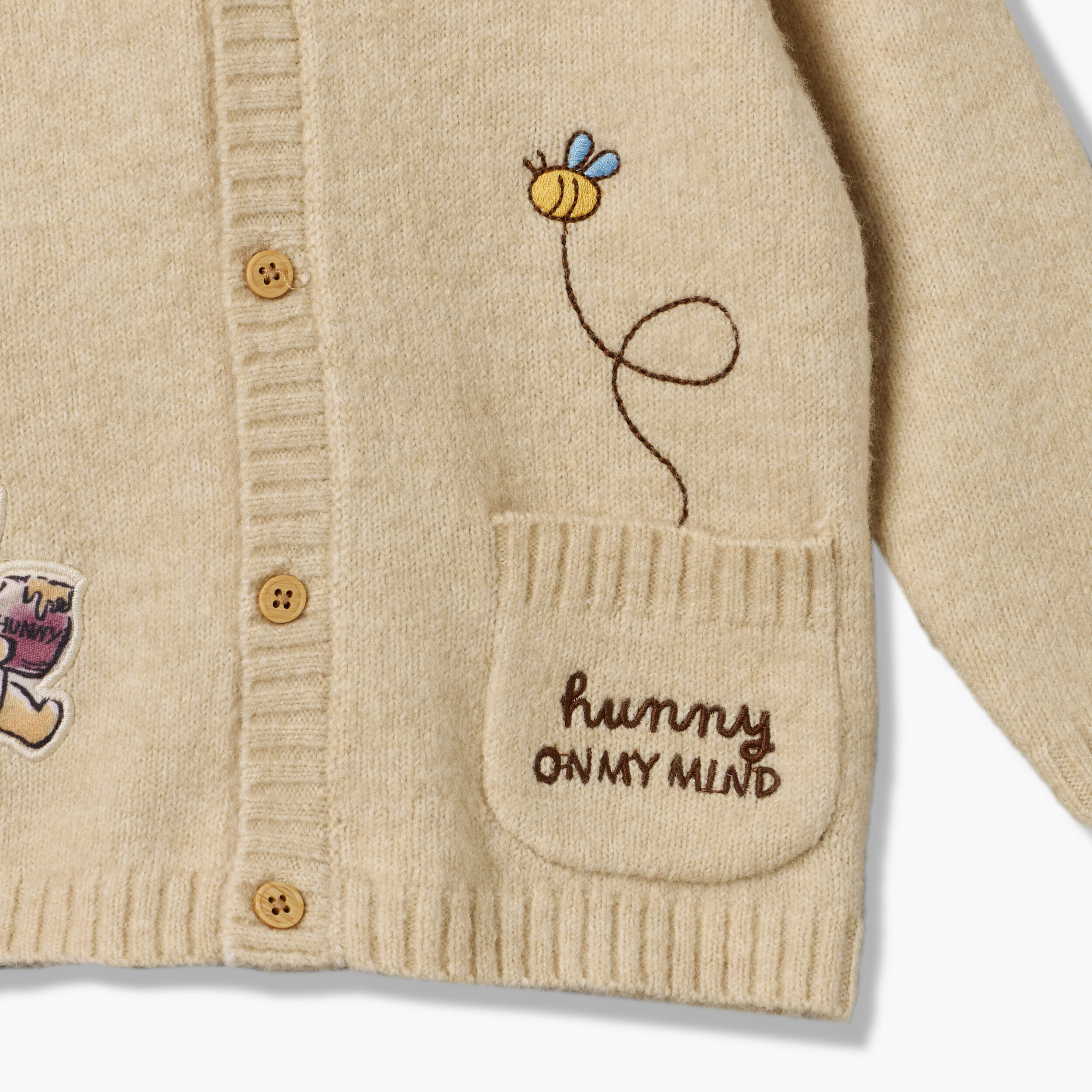 كارديجان بقبعة وتطريز ويني ذا بوه من ديزني-baby-boys-clothing-winterwear-jumpersandcardigans-image-6