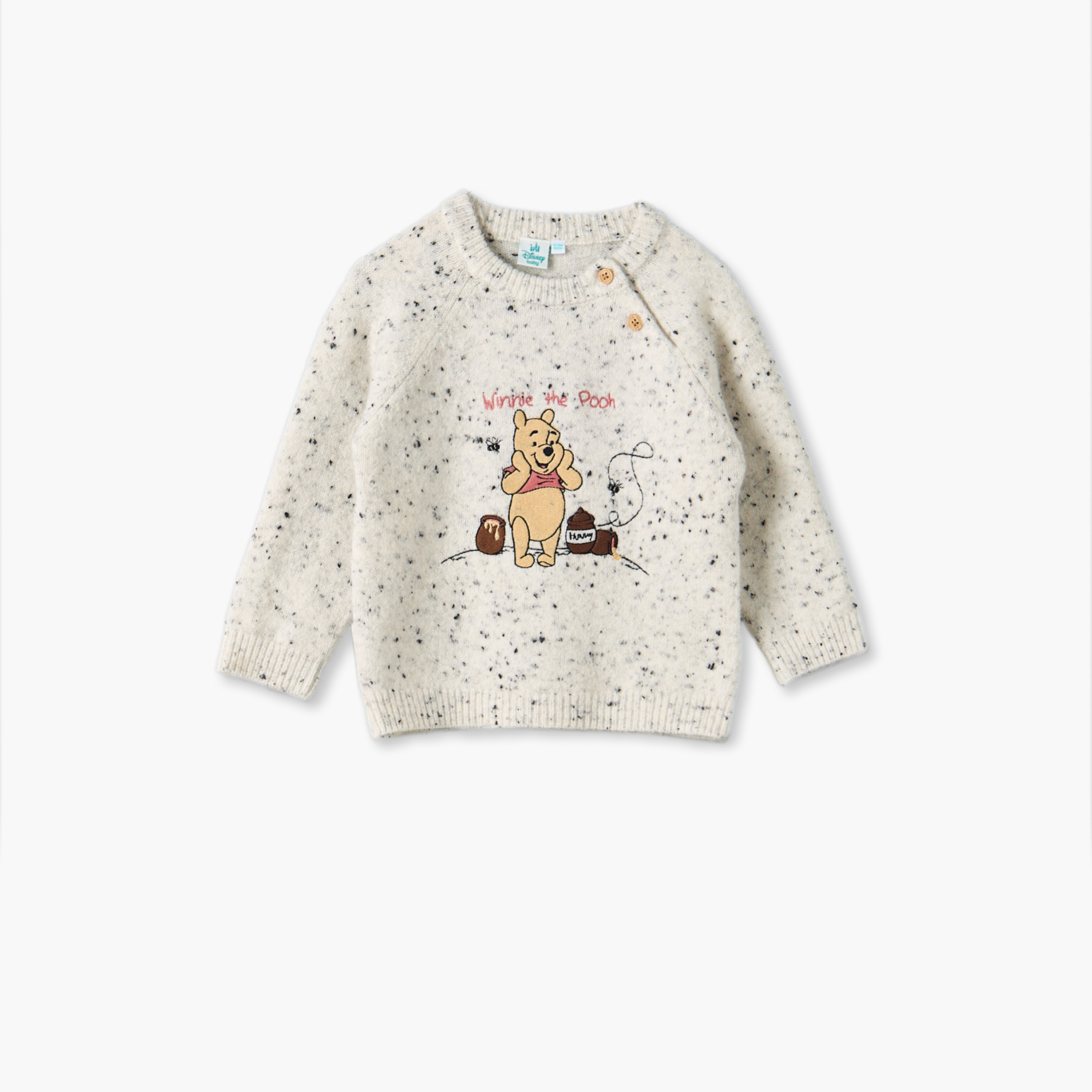طقم كنزة بياقة ضيقة وأكمام طويلة وتطريز ويني ذا بوه مع بنطلون من ديزني-baby-boys-clothing-setsandcoords-image-3
