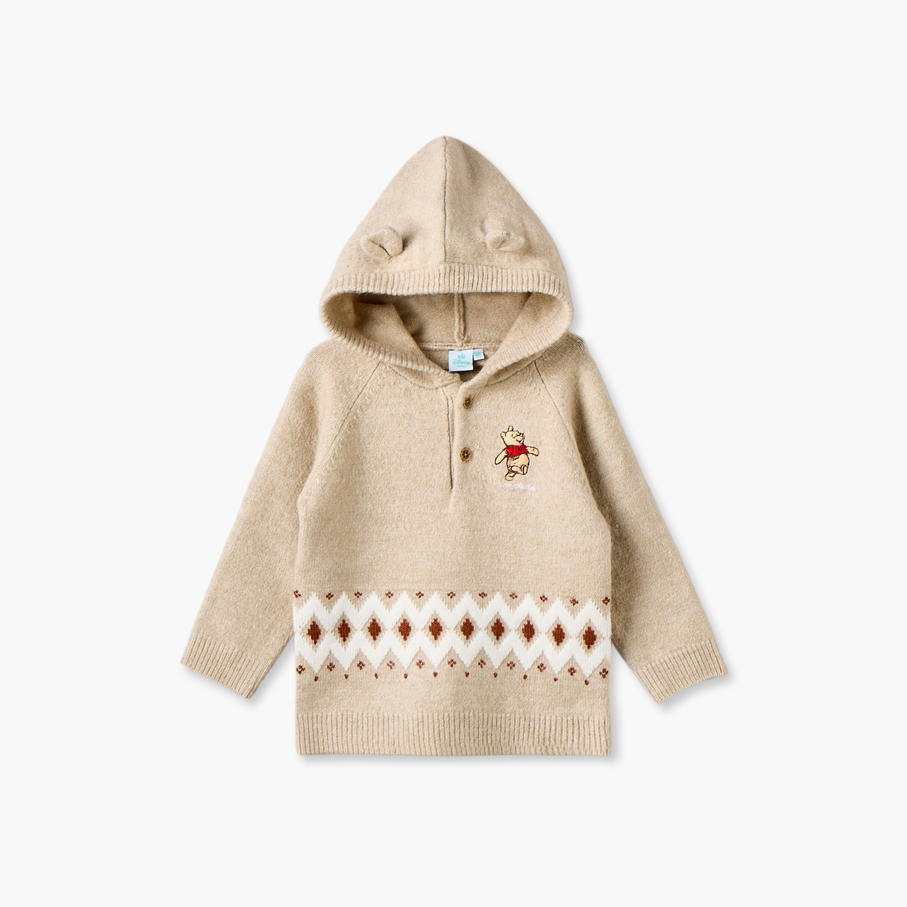 Disney Hooded Long Sleeves Hoodie and Pants Set with Geometric Print-baby-boys-clothing-setsandcoords-image-3