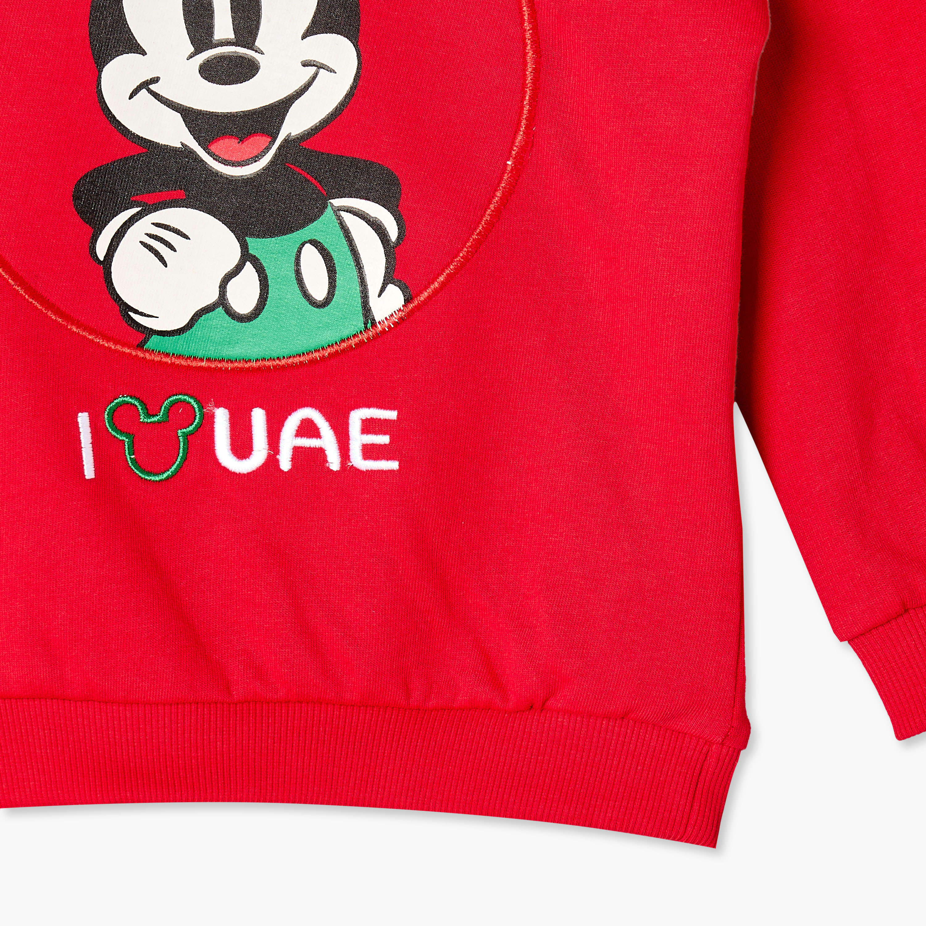 Crew Neck Long Sleeves Sweatshirt and Joggers Set with Mickey Mouse Print-baby-boys-clothing-winterwear-setsandcoords-image-7