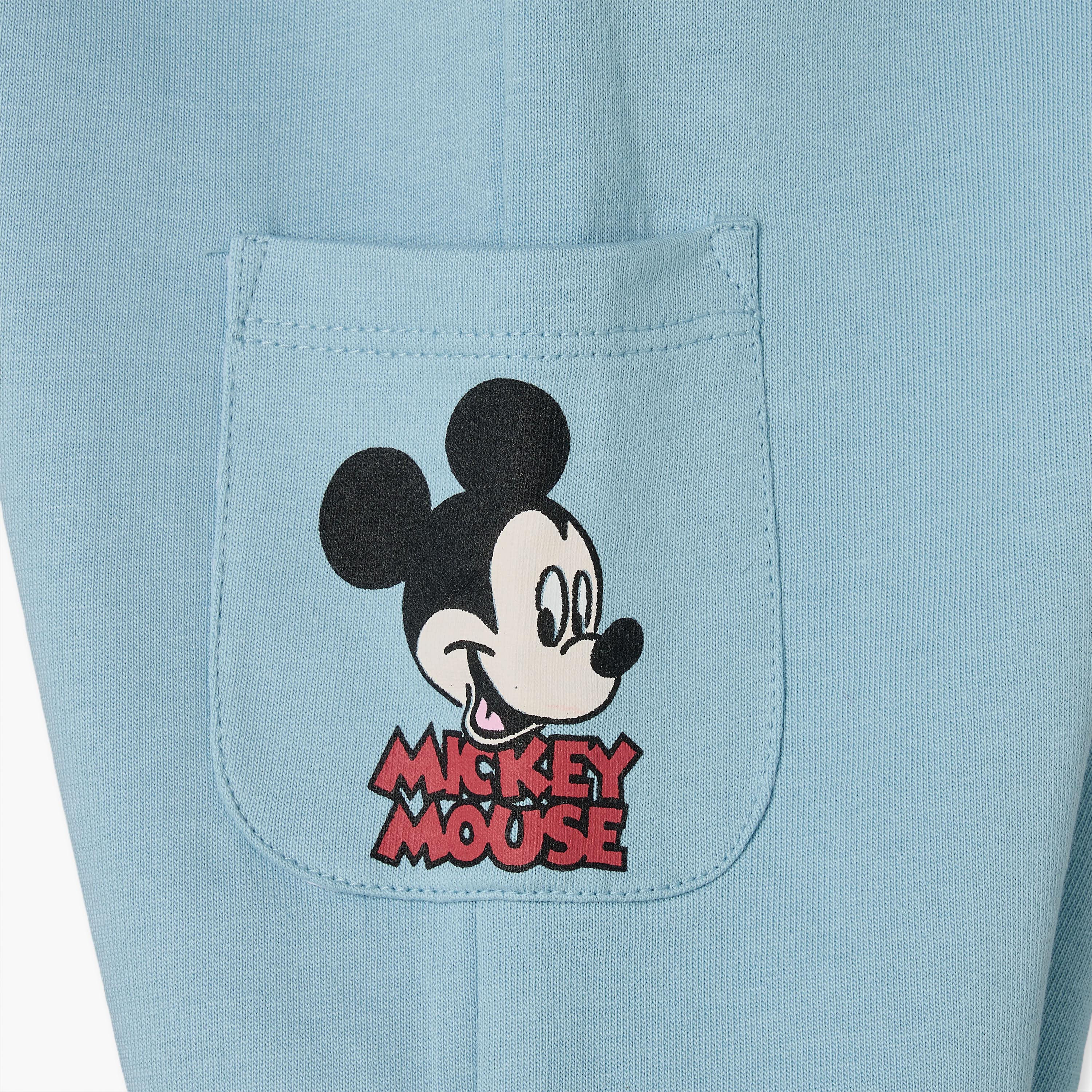 Disney Round Neck Long Sleeves Sweatshirt and Pants Set with Mickey Mouse & Goofy Print-baby-boys-clothing-setsandcoords-image-10