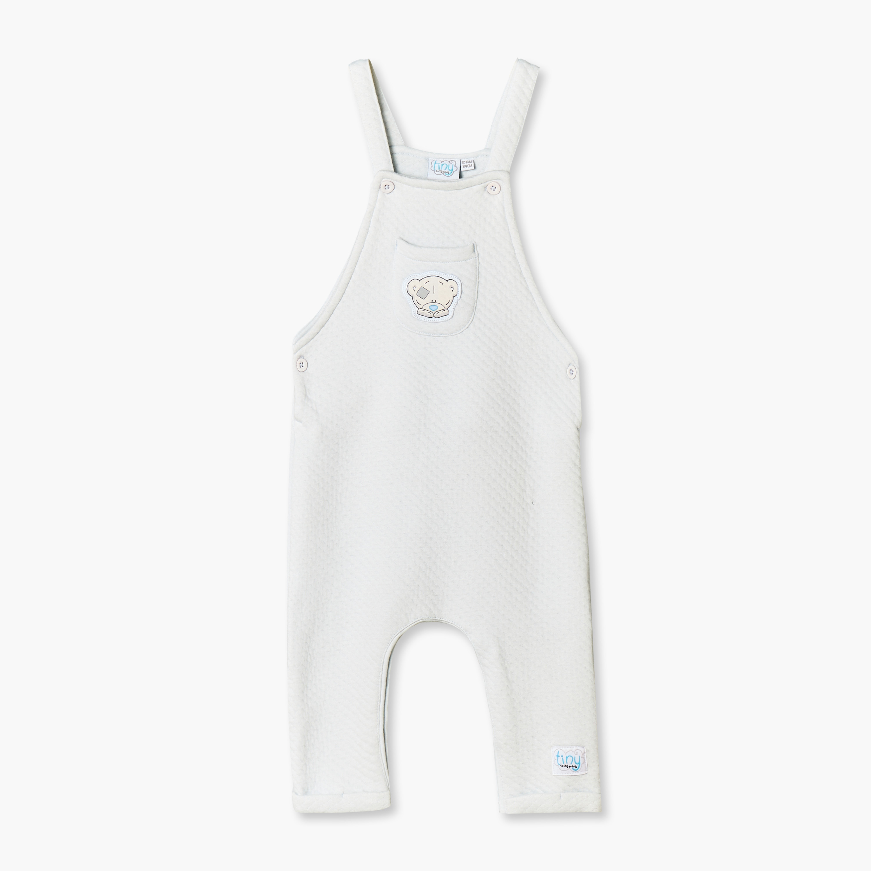 طقم تيشيرت بياقة مستديرة وأكمام طويلة ودنغري بطبعات الدب من كارت بلانش-baby-boys-clothing-setsandcoords-image-4