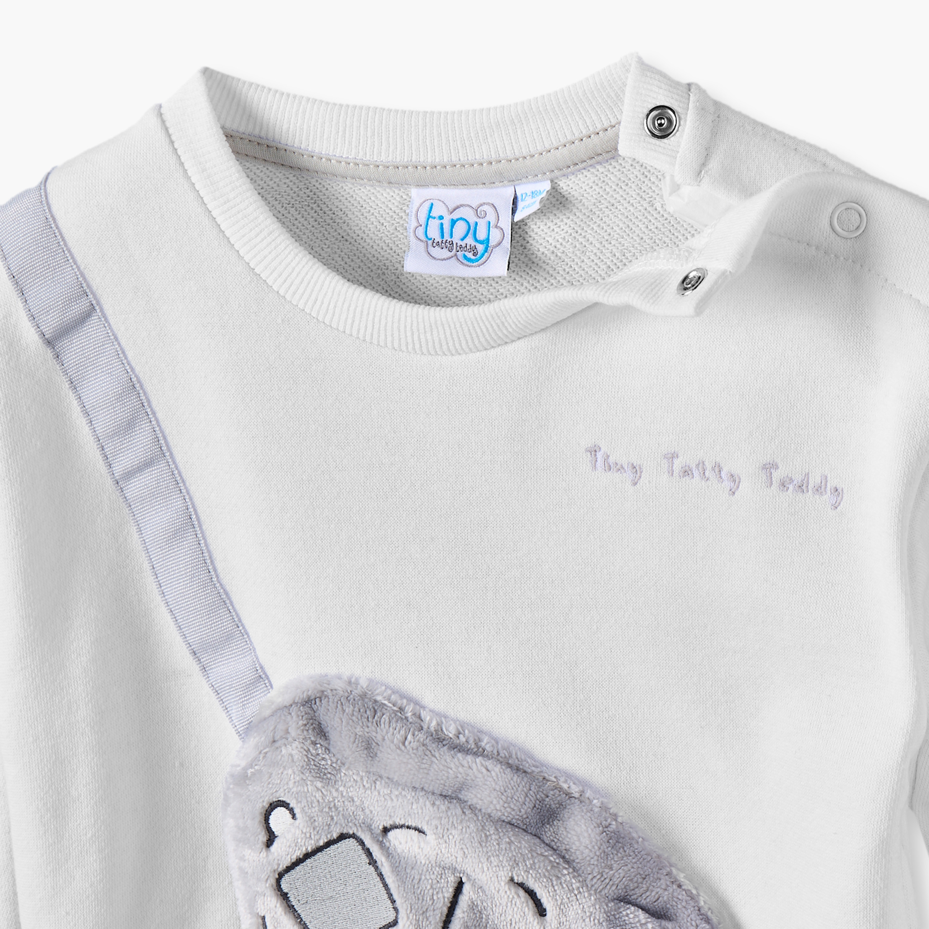 Carte Blanche Crew Neck Long Sleeves Sweatshirt and Jogger Set Teddy Applique-baby-boys-clothing-setsandcoords-image-8