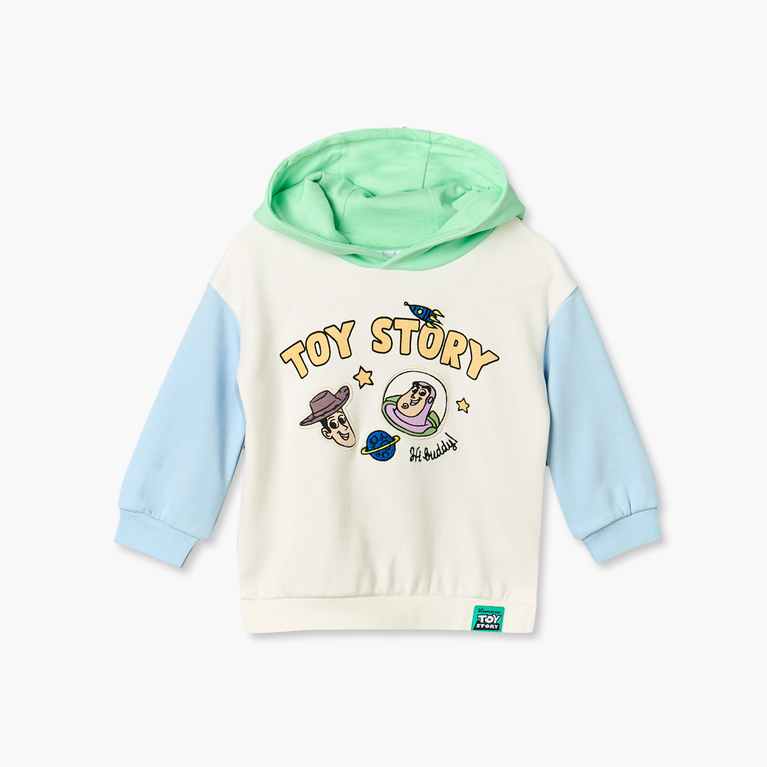 Disney Hooded Long Sleeves Sweatshirt and Joggers Set with Toy Story Print-baby-boys-clothing-winterwear-setsandcoords-image-2