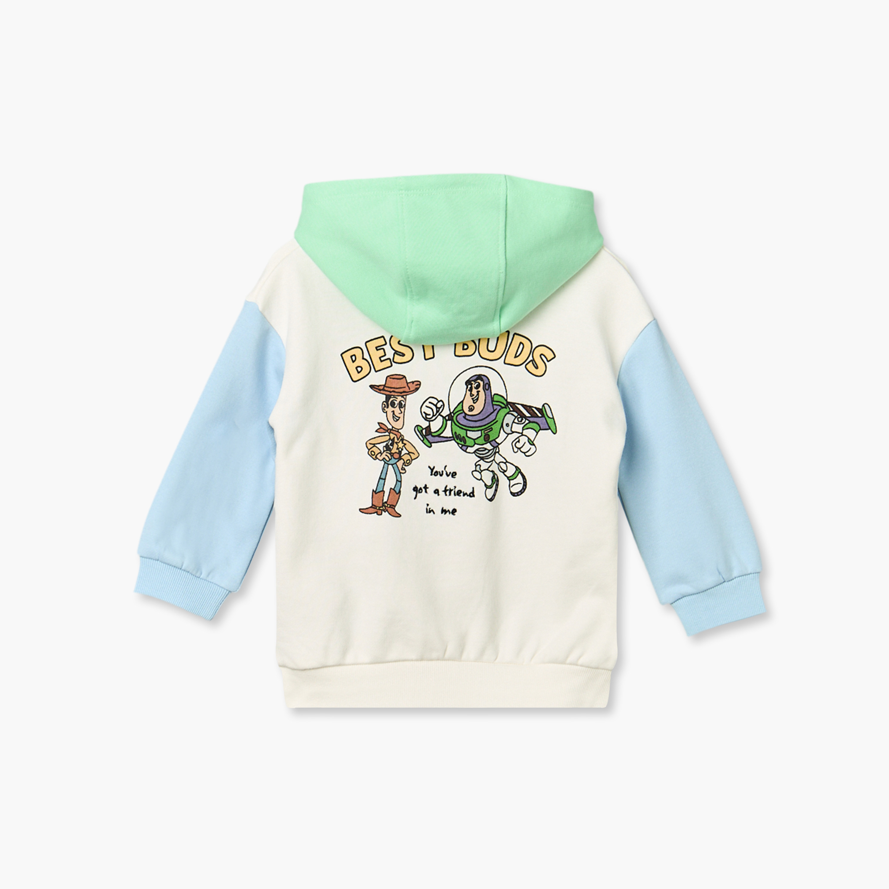 Disney Hooded Long Sleeves Sweatshirt and Joggers Set with Toy Story Print-baby-boys-clothing-winterwear-setsandcoords-image-4