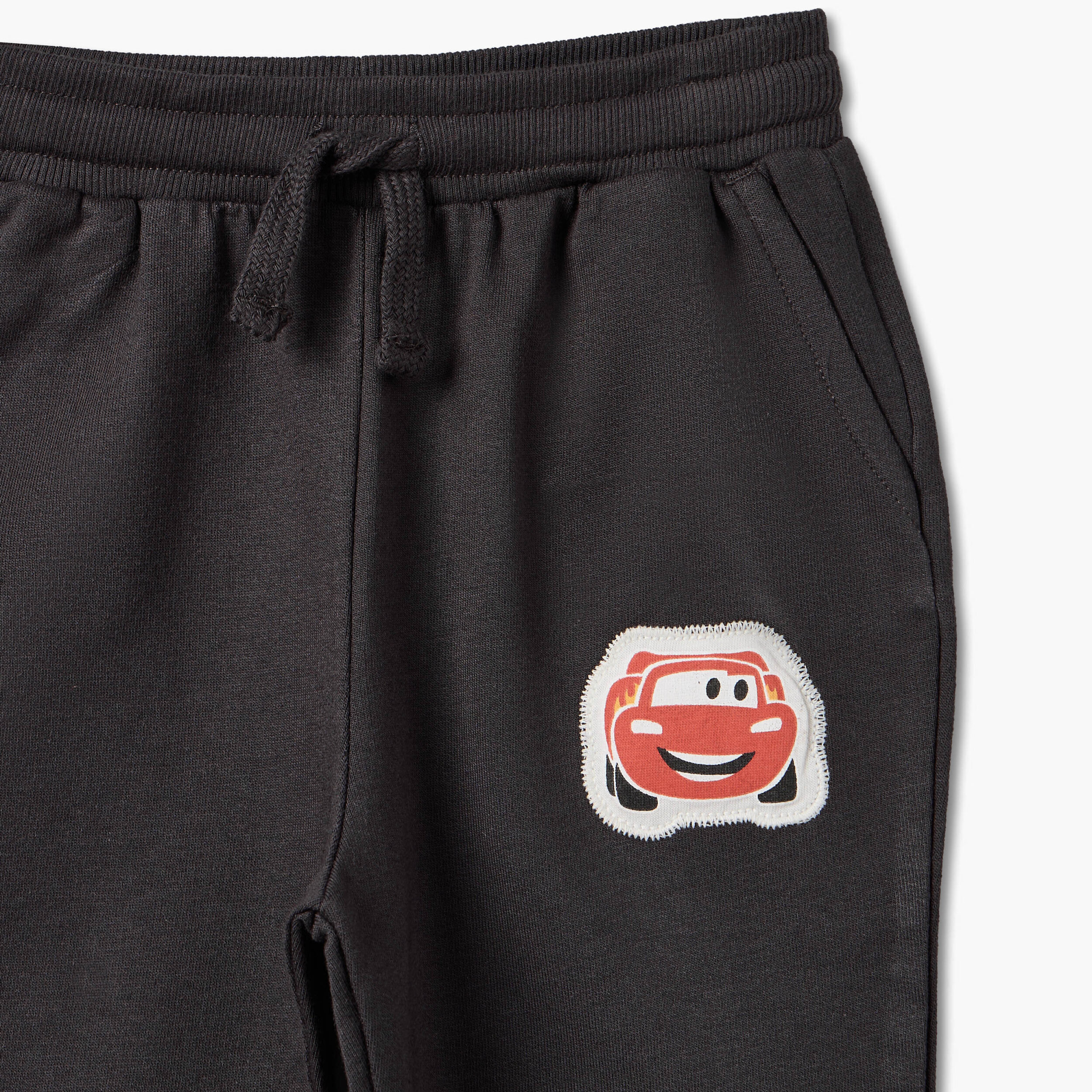 Disney Hooded Long Sleeves Sweatshirt and Joggers Set with Lightning McQueen Print-baby-boys-clothing-setsandcoords-image-10