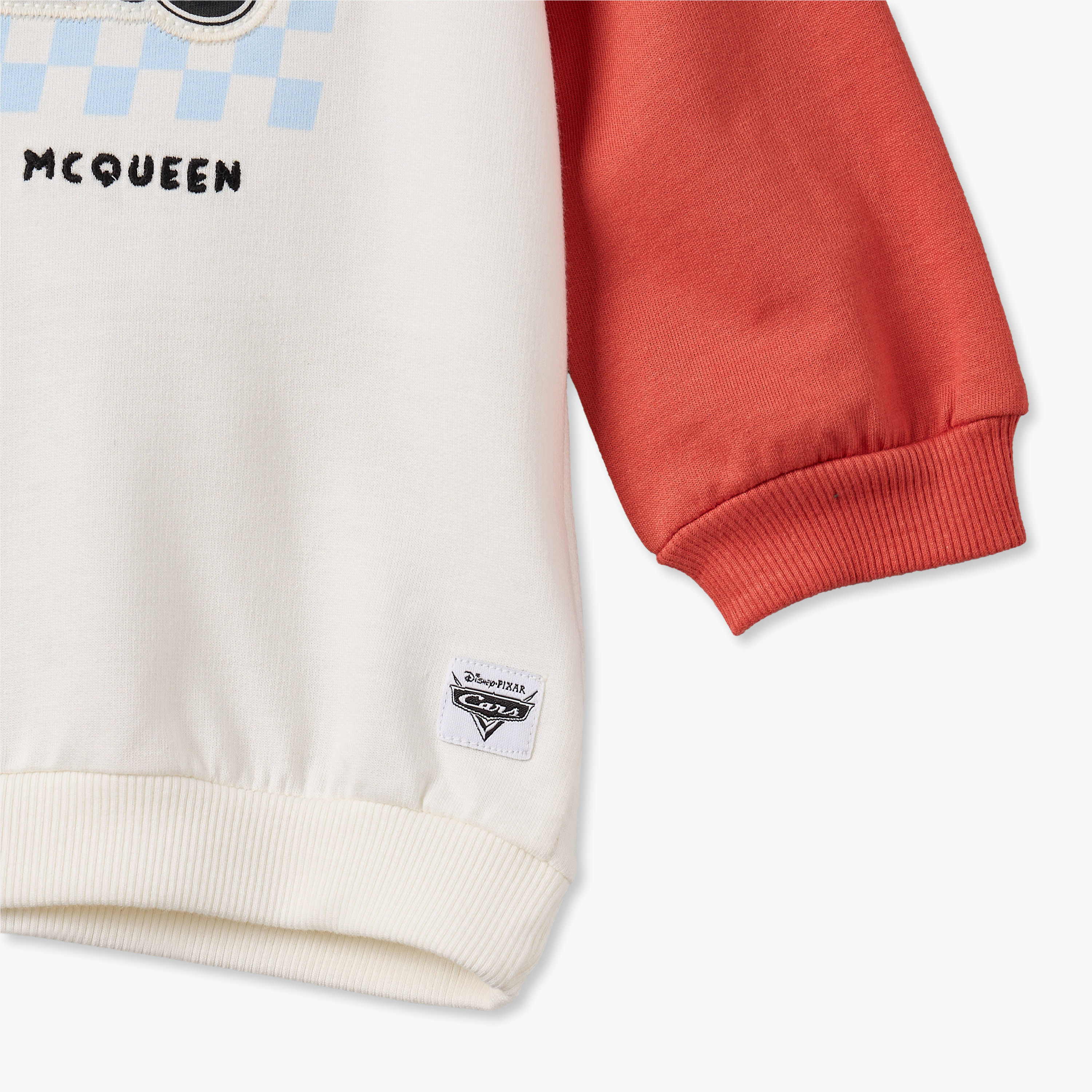 Disney Hooded Long Sleeves Sweatshirt and Joggers Set with Lightning McQueen Print-baby-boys-clothing-setsandcoords-image-9