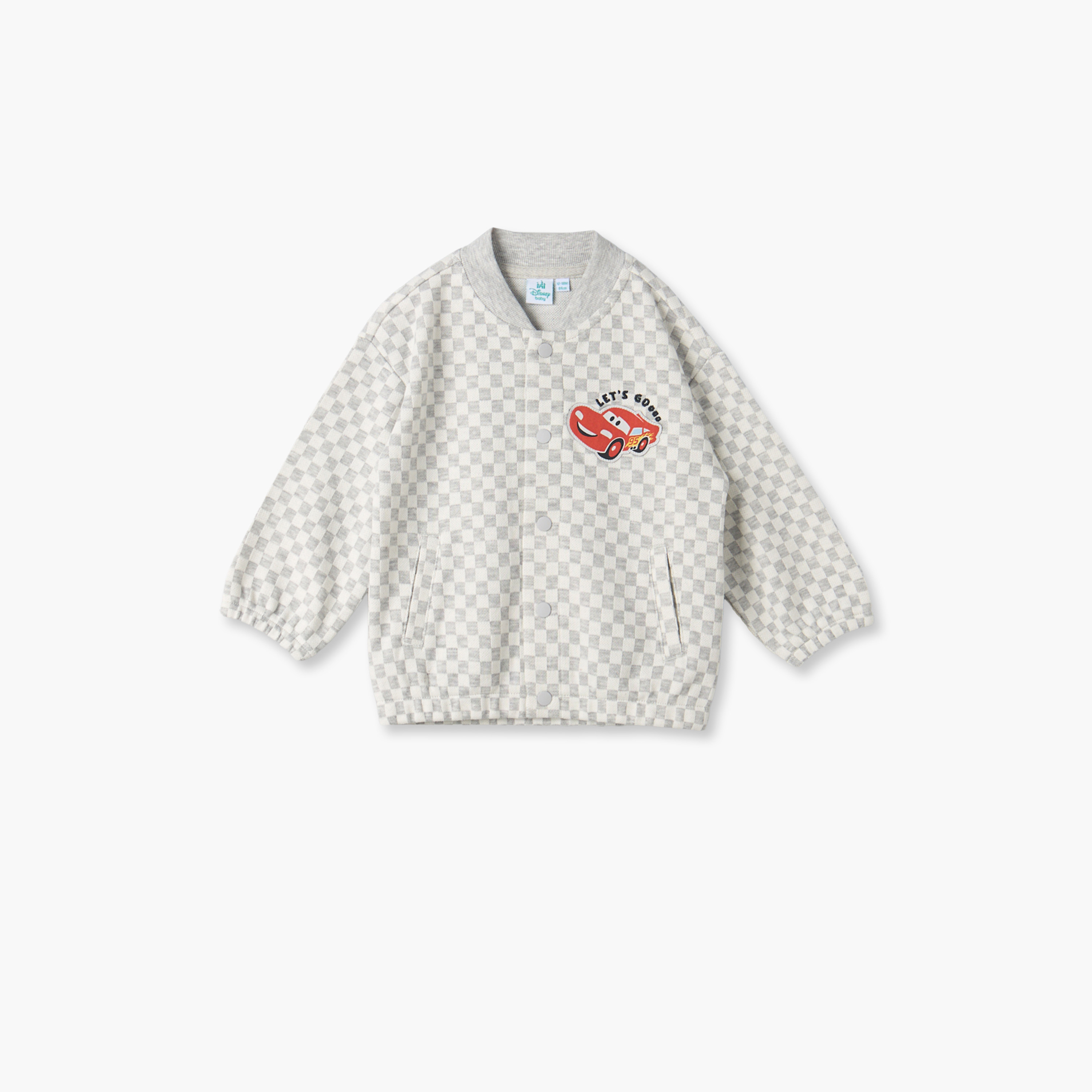 Disney V-neck Long Sleeves Cardigan and Pants Set with Cars Print-baby-boys-clothing-setsandcoords-image-3