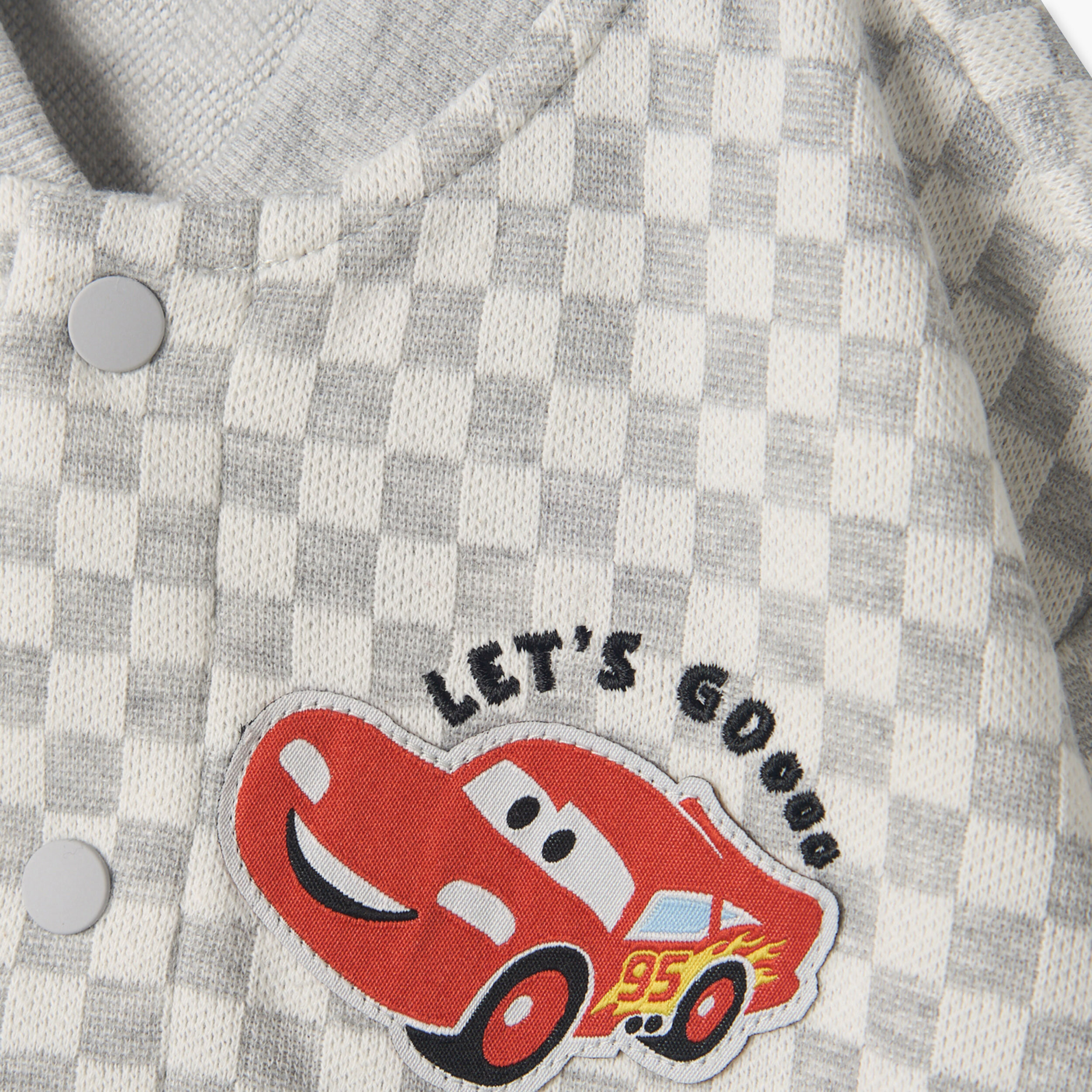 Disney V-neck Long Sleeves Cardigan and Pants Set with Cars Print-baby-boys-clothing-setsandcoords-image-7