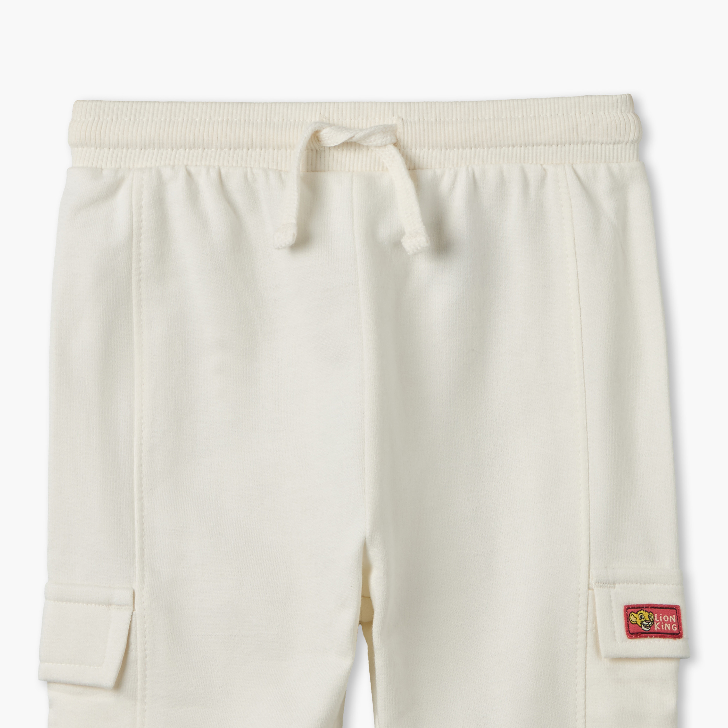 طقم سويت شيرت بأكمام طويلة وياقة ضيقة وطبعات سيمبا مع بنطلون رياضي من ديزني-baby-boys-clothing-setsandcoords-image-9