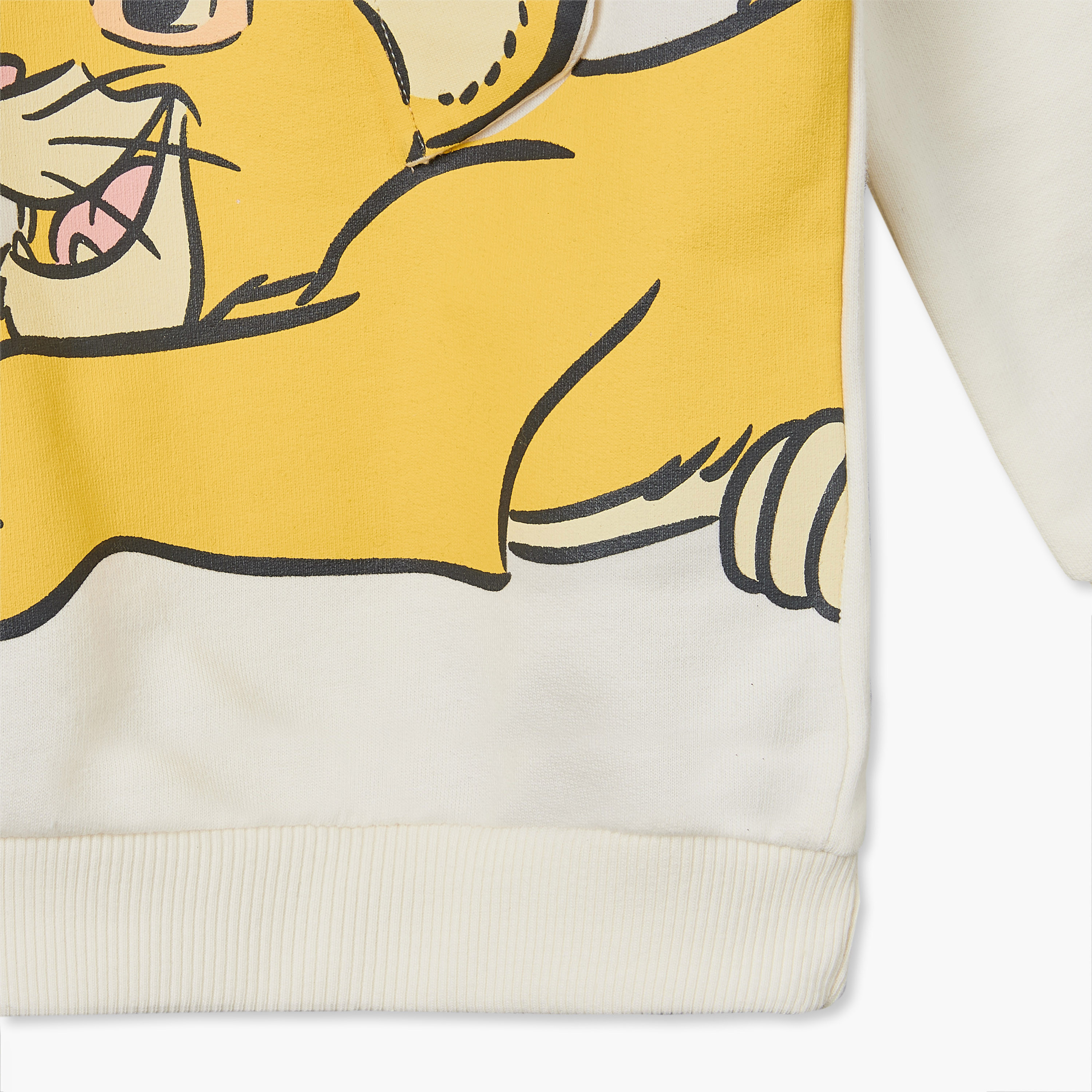 طقم سويت شيرت وبنطلون رياضي بياقة مستديرة وأكمام طويلة بطبعة سيمبا من ديزني-baby-boys-clothing-setsandcoords-image-8