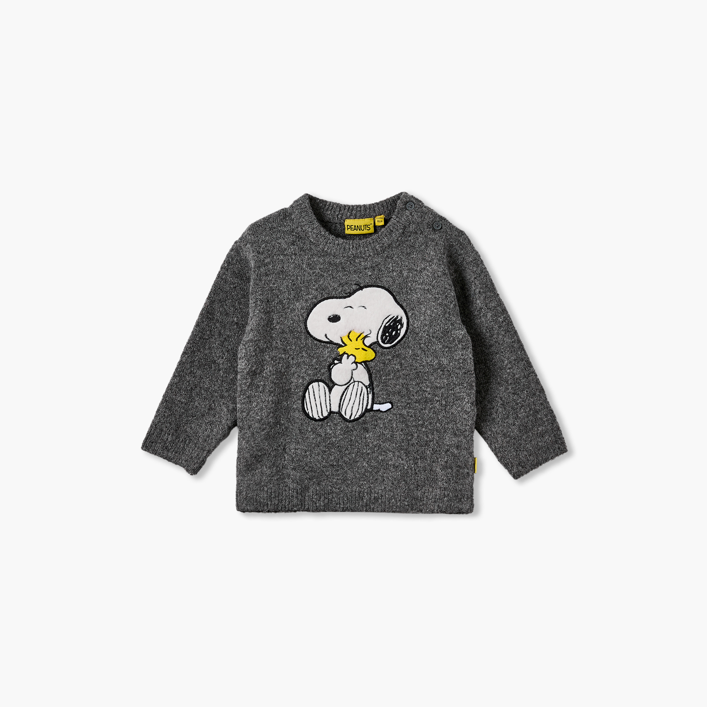 كنزة بأكمام طويلة وطبعات بيناتس-baby-boys-clothing-winterwear-jumpersandcardigans-image-2