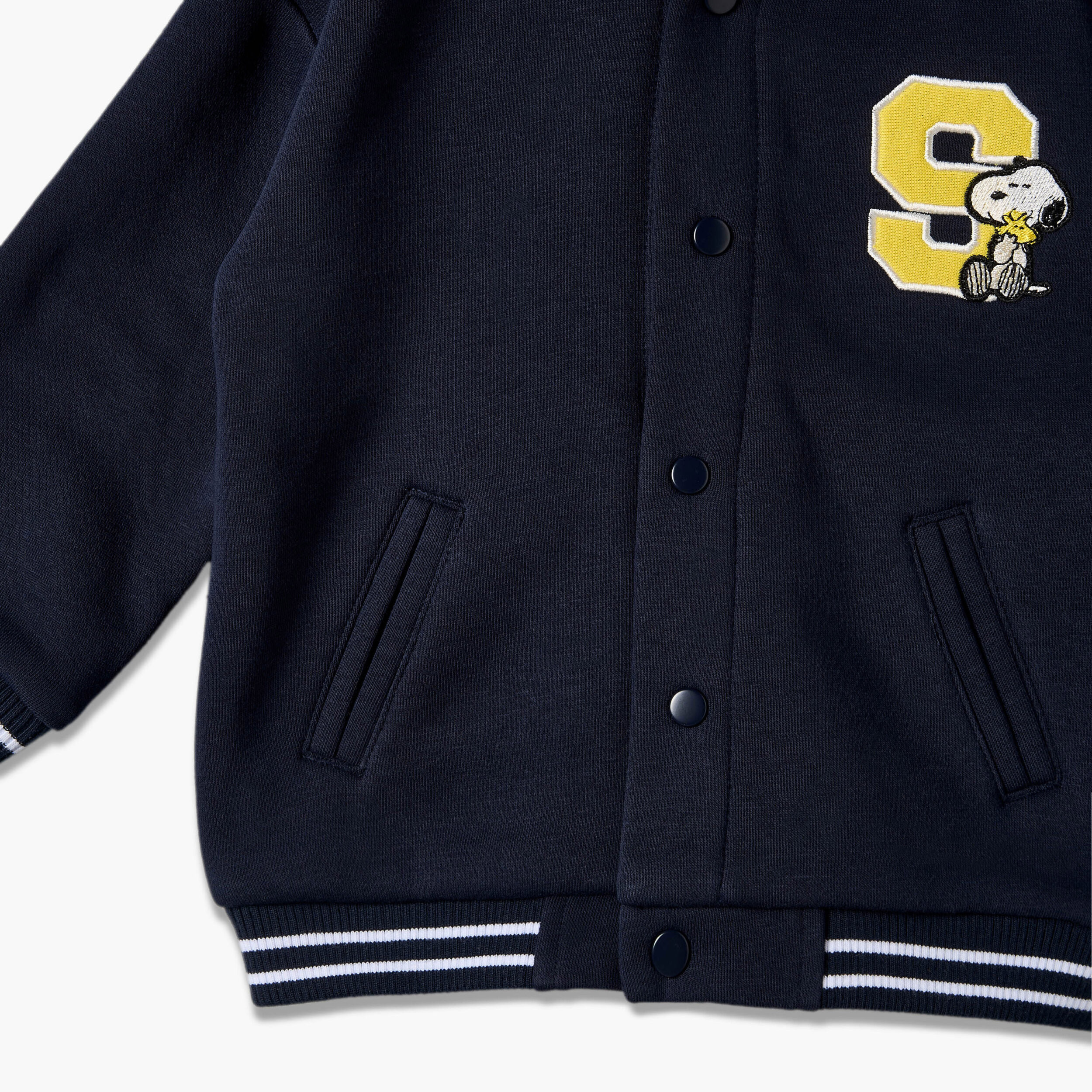 سويت شيرت بتزيينات سنوبي وأكمام طويلة-baby-boys-clothing-winterwear-sweatshirts-image-5