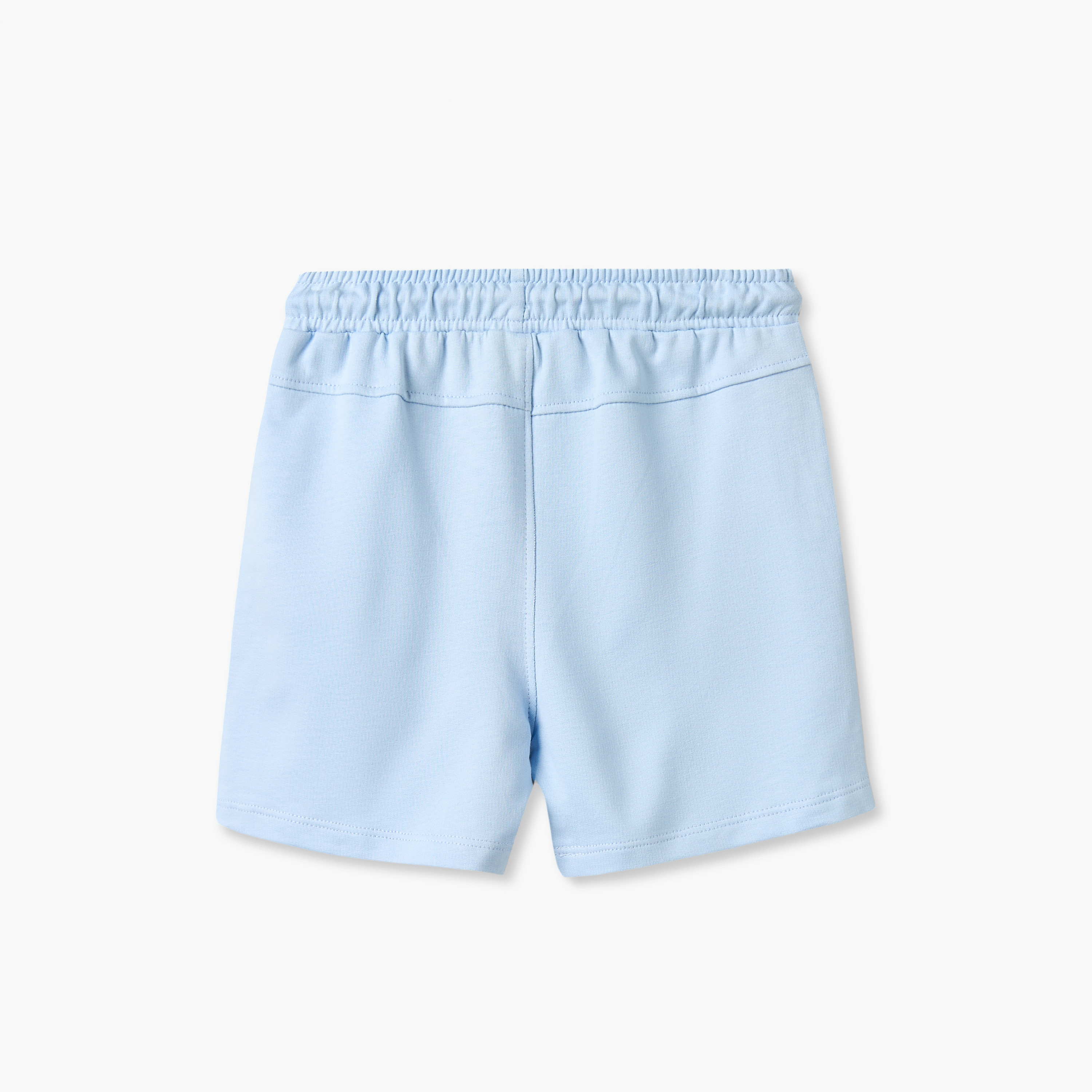 Crew Neck Short Sleeves T-shirt and Shorts Set with Snoopy Print-baby-boys-clothing-setsandcoords-image-6
