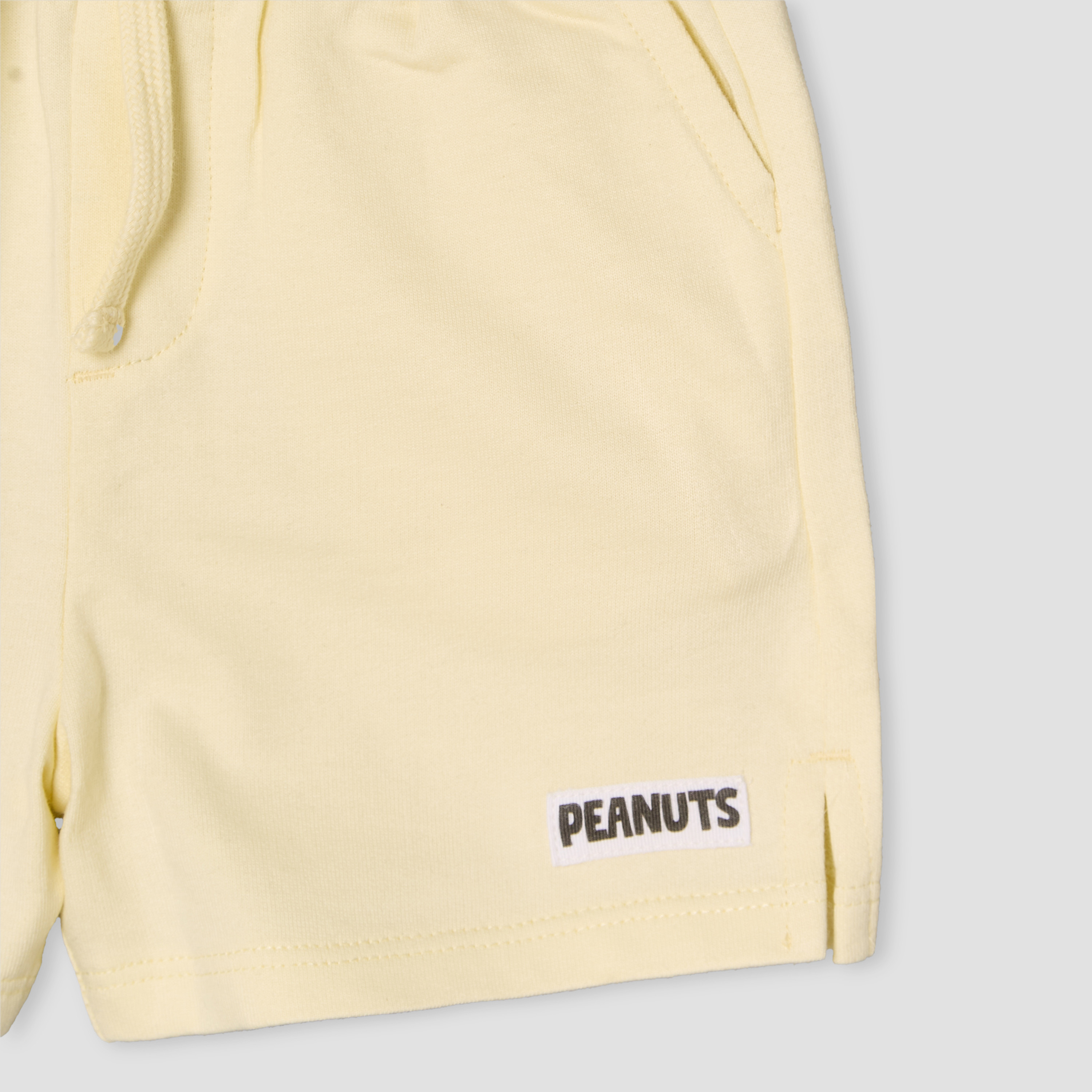 Collared Short Sleeves Polo T-shirt and Shorts Set with Snoopy Print-baby-boys-clothing-setsandcoords-image-10
