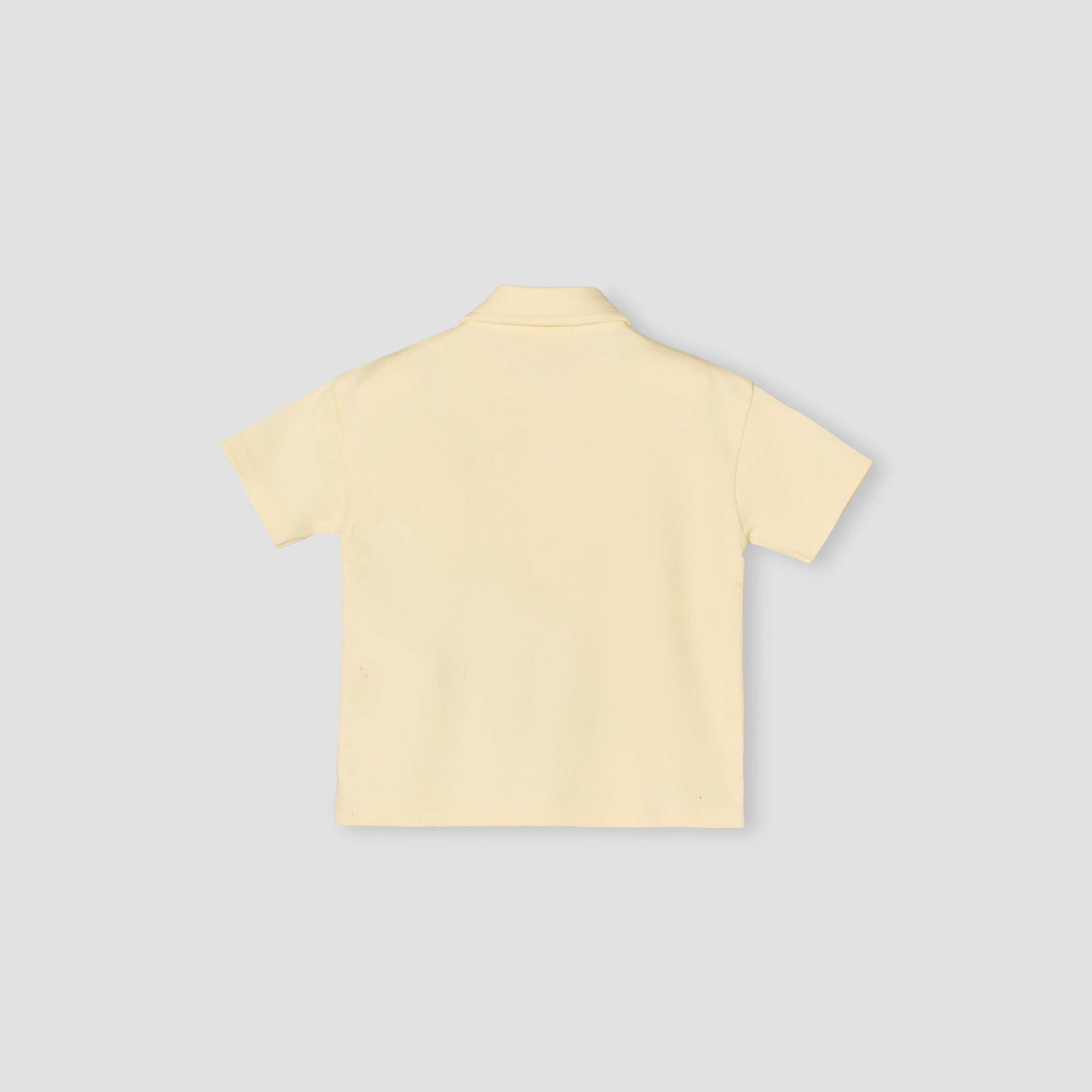 Collared Short Sleeves Polo T-shirt and Shorts Set with Snoopy Print-baby-boys-clothing-setsandcoords-image-5