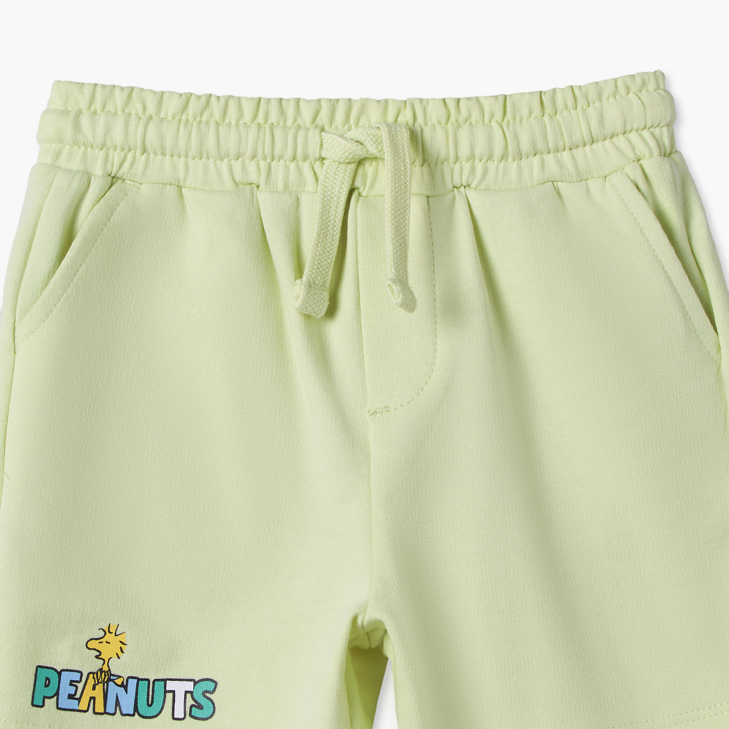 طقم شورت وتيشيرت بياقة ضيقة وأكمام قصيرة وطبعات سنوبي-baby-boys-clothing-setsandcoords-image-7