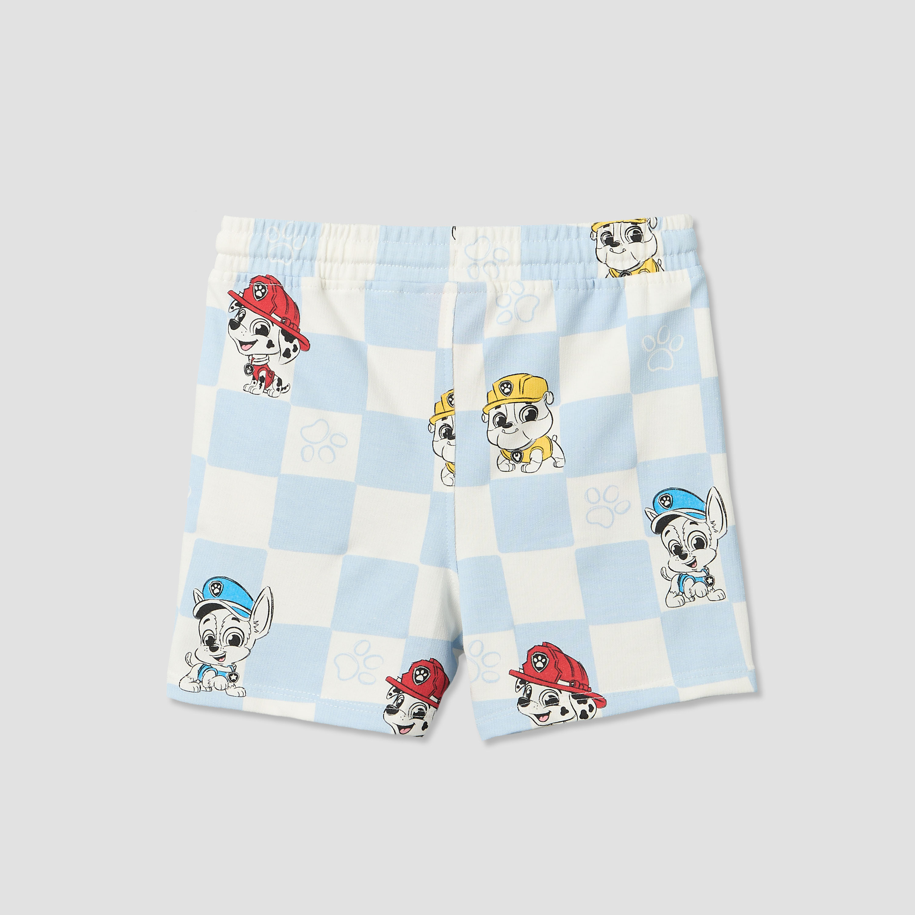 Crew Neck Short Sleeves T-shirt and Shorts Set with PAW Patrol Print-baby-boys-clothing-setsandcoords-image-6