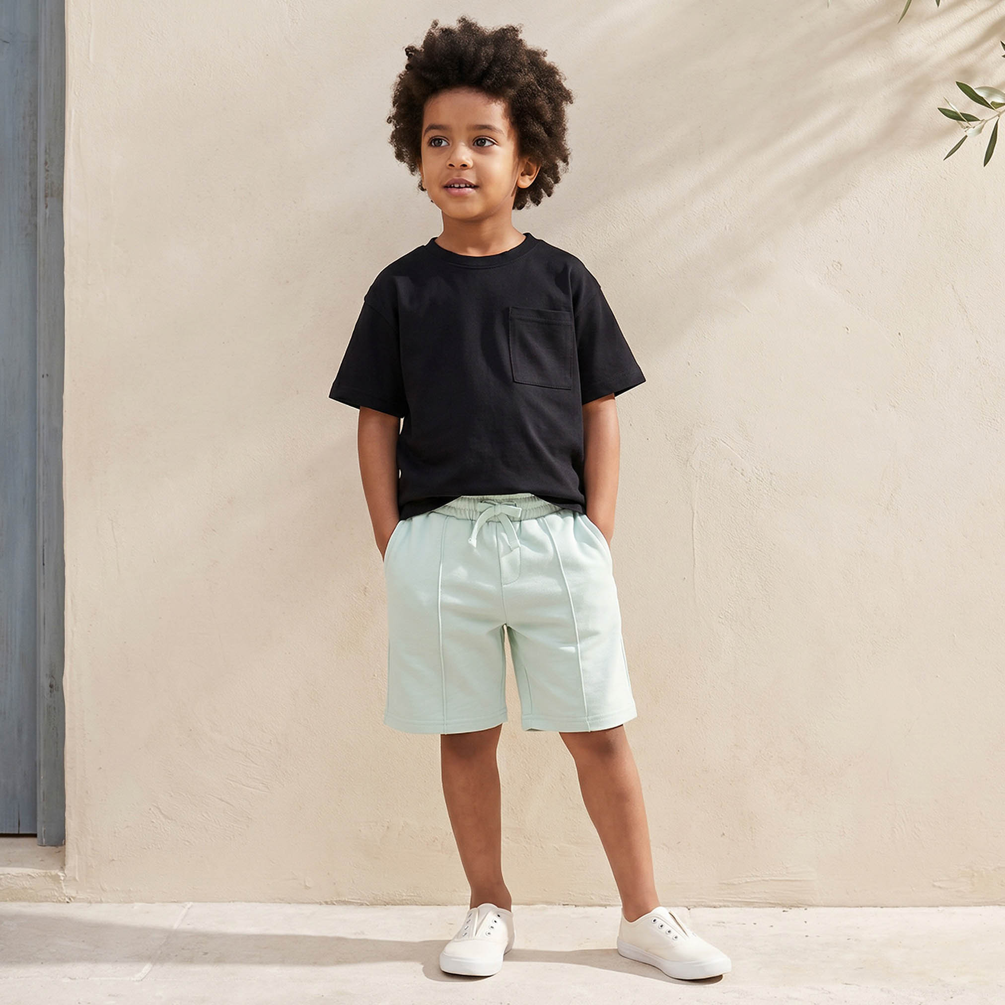 تيشيرتات بياقة ضيقة وأكمام قصيرة من جونيورز - عبوة من قطعتين-boys-clothing-tshirtsandpolos-image-4