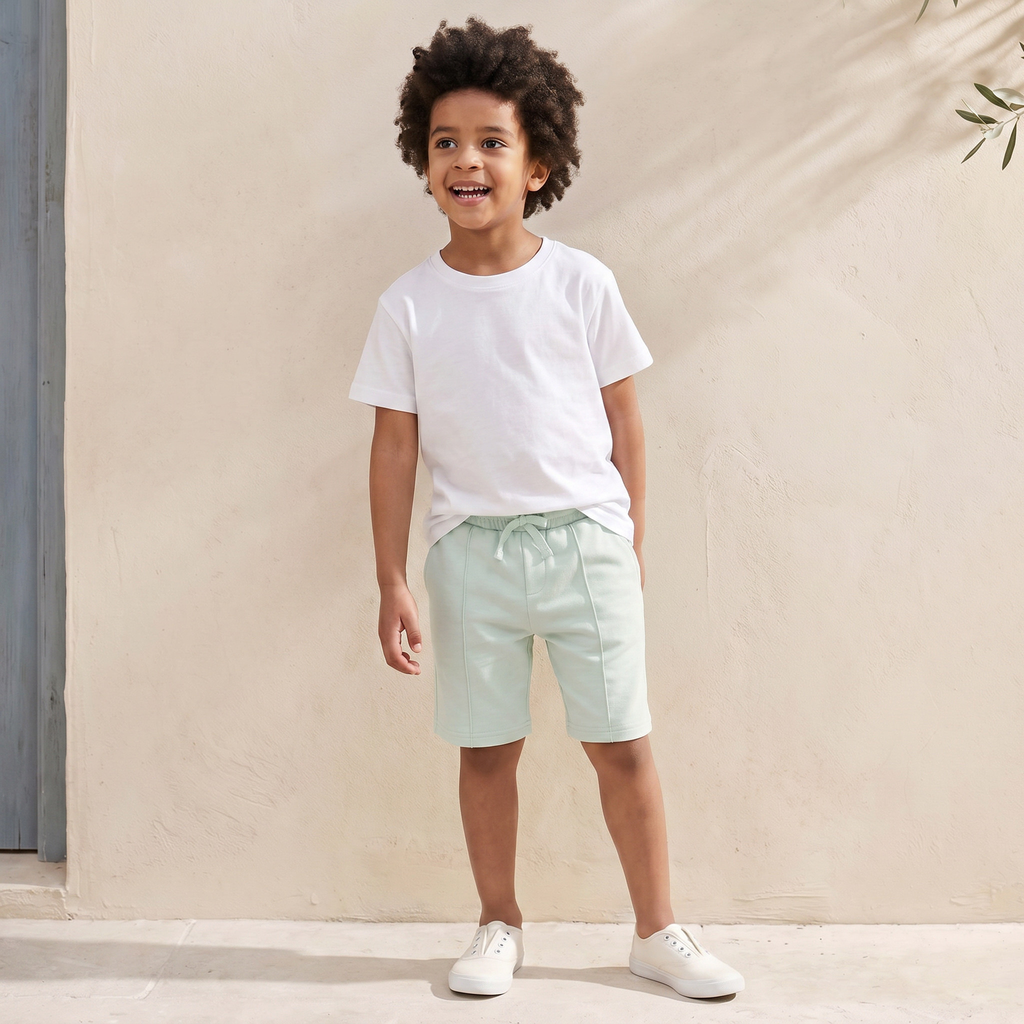 تيشيرتات بياقة ضيقة وأكمام قصيرة من جونيورز - عبوة من قطعتين-boys-clothing-tshirtsandpolos-image-2