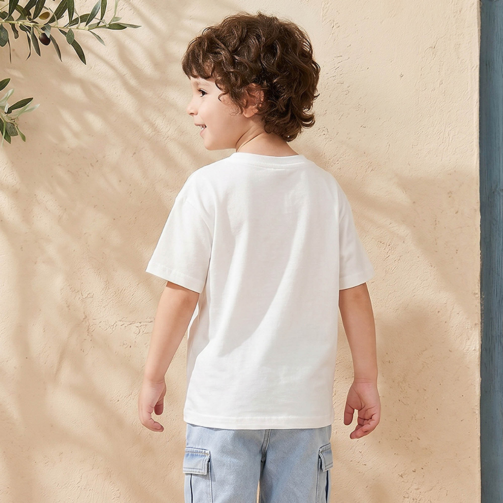 Juniors Crew Neck Short Sleeves T-shirt with Capybara Print-boys-clothing-tshirtsandpolos-image-3